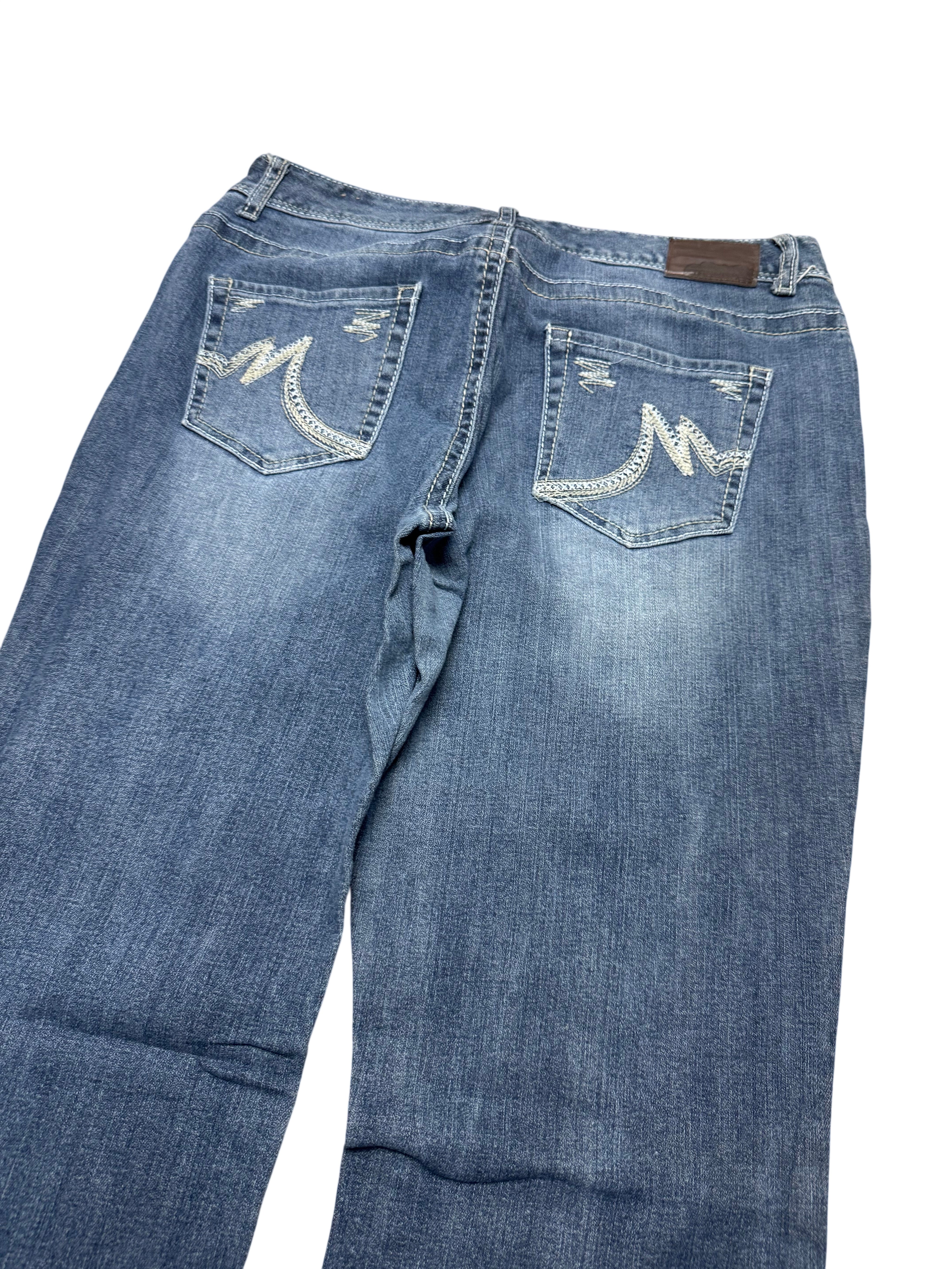 Y2K BOOTCUT WOMEN LOW WAIST JEANS (316)