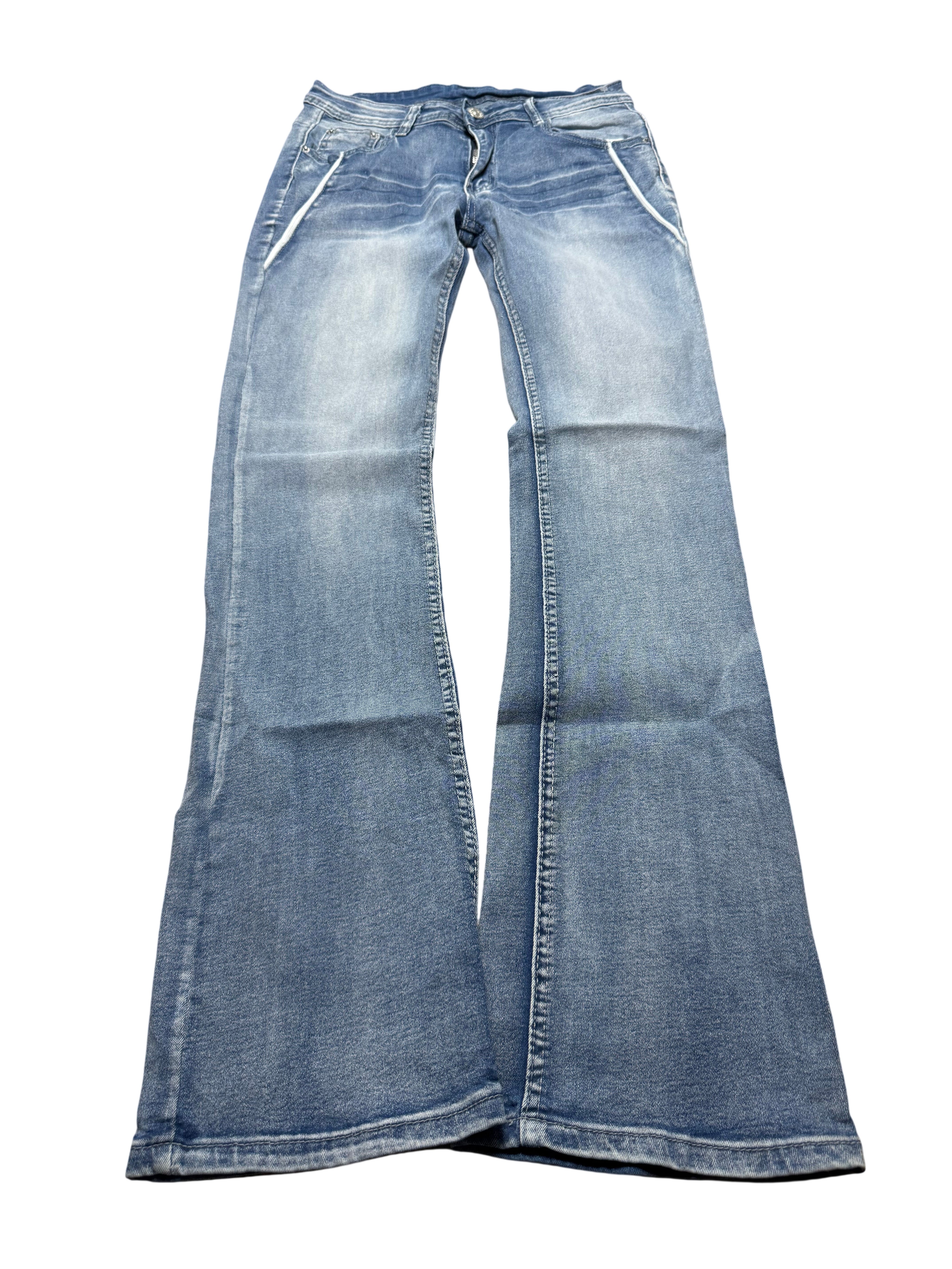 Y2K BOOTCUT WOMEN LOW WAIST JEANS (317)