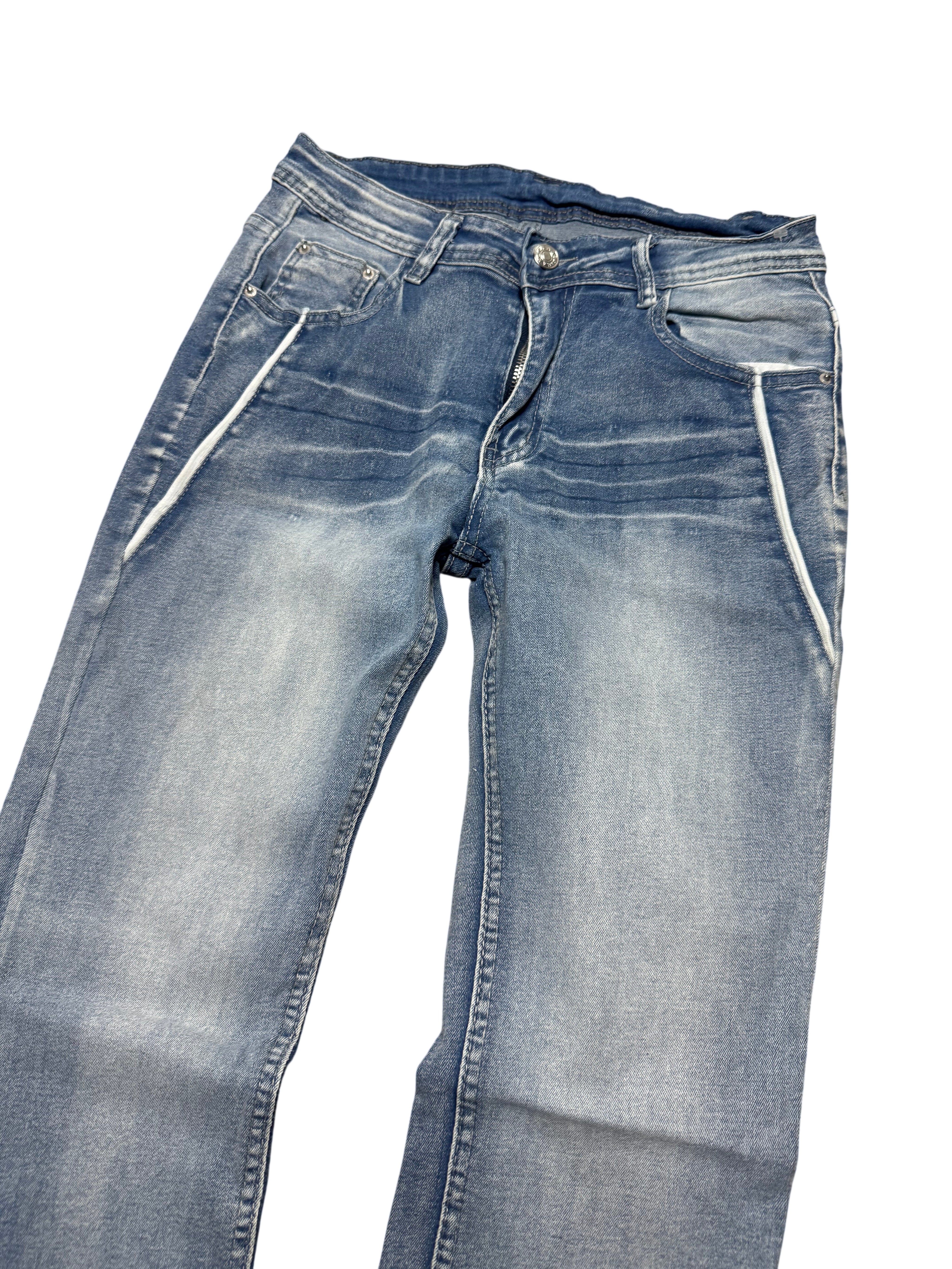 Y2K BOOTCUT WOMEN LOW WAIST JEANS (317)