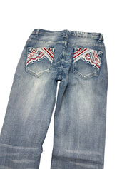 Y2K BOOTCUT WOMEN LOW WAIST JEANS (317)