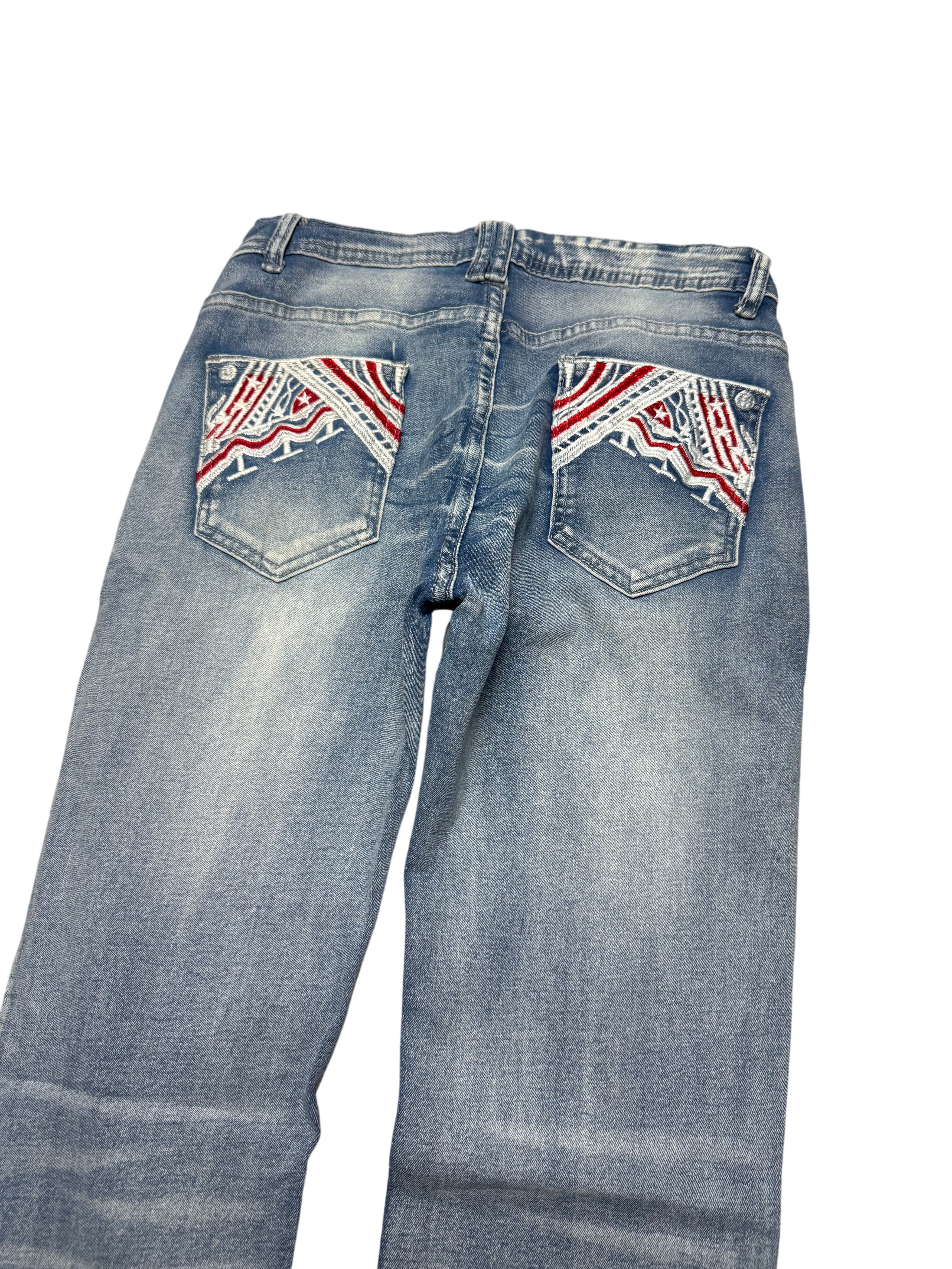 Y2K BOOTCUT WOMEN LOW WAIST JEANS (317)
