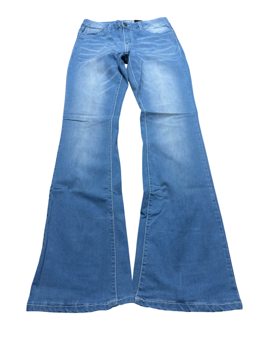 Y2K BOOTCUT WOMEN LOW WAIST JEANS (318)