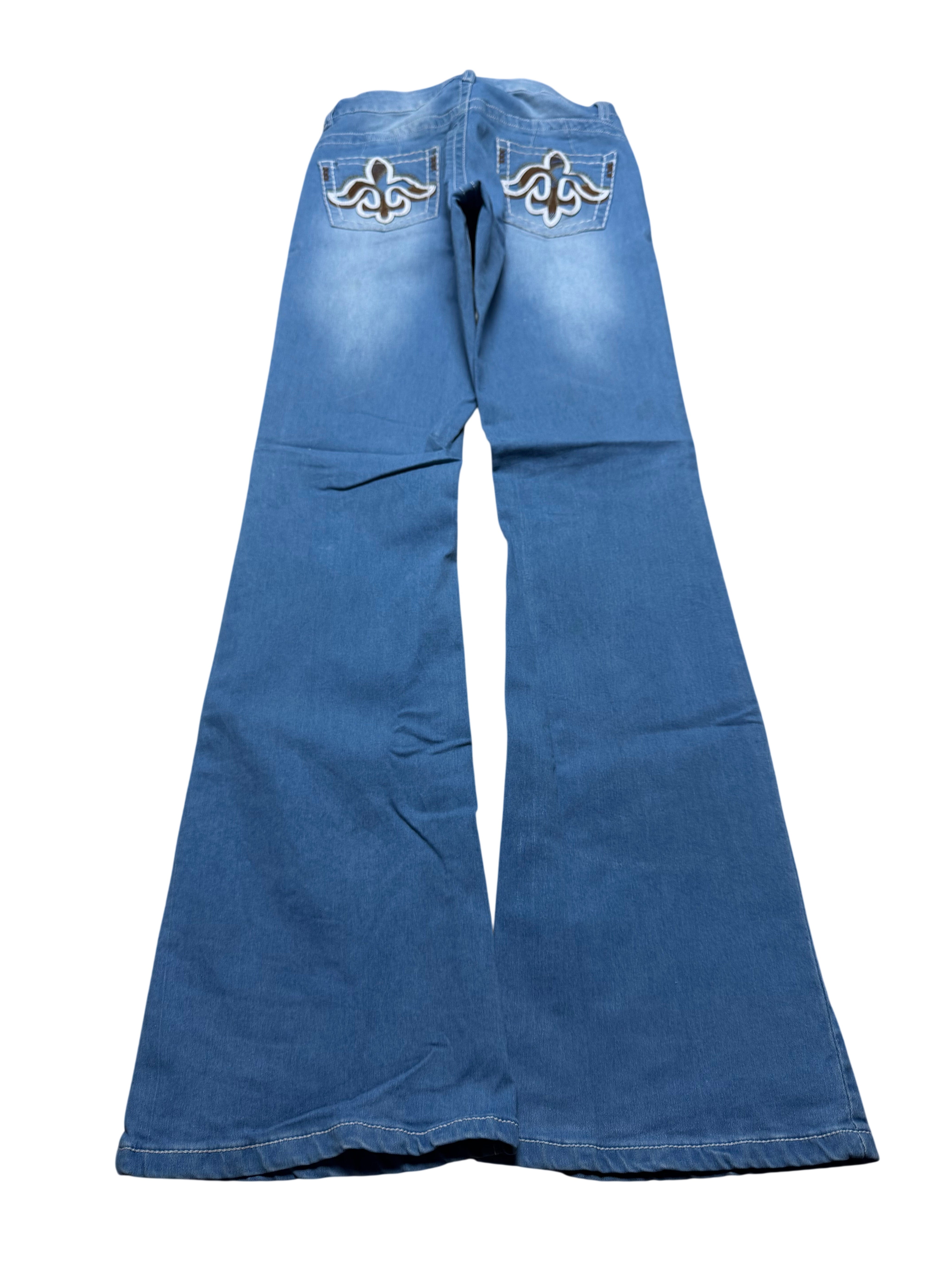 Y2K BOOTCUT WOMEN LOW WAIST JEANS (318)