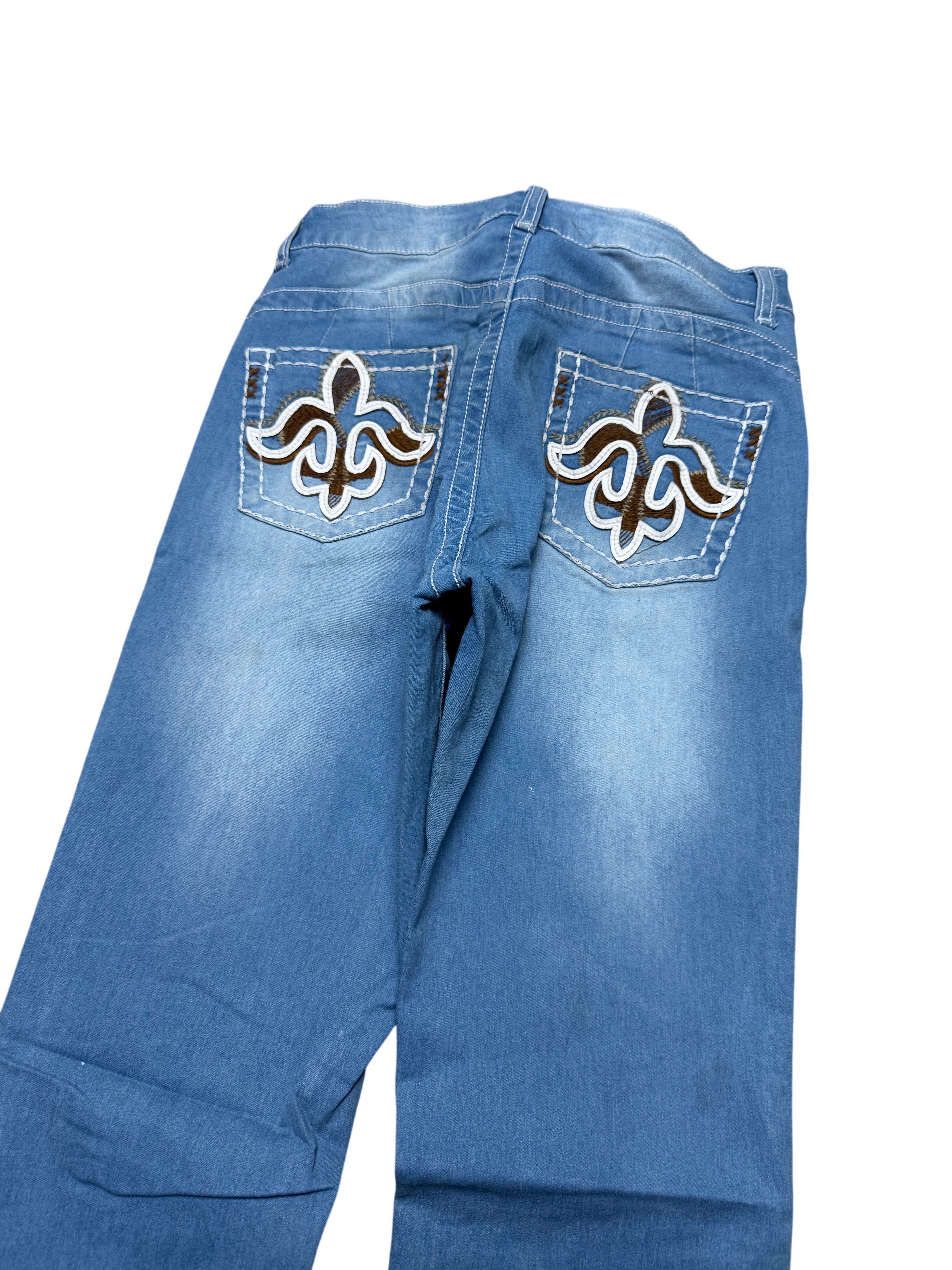 Y2K BOOTCUT WOMEN LOW WAIST JEANS (318)