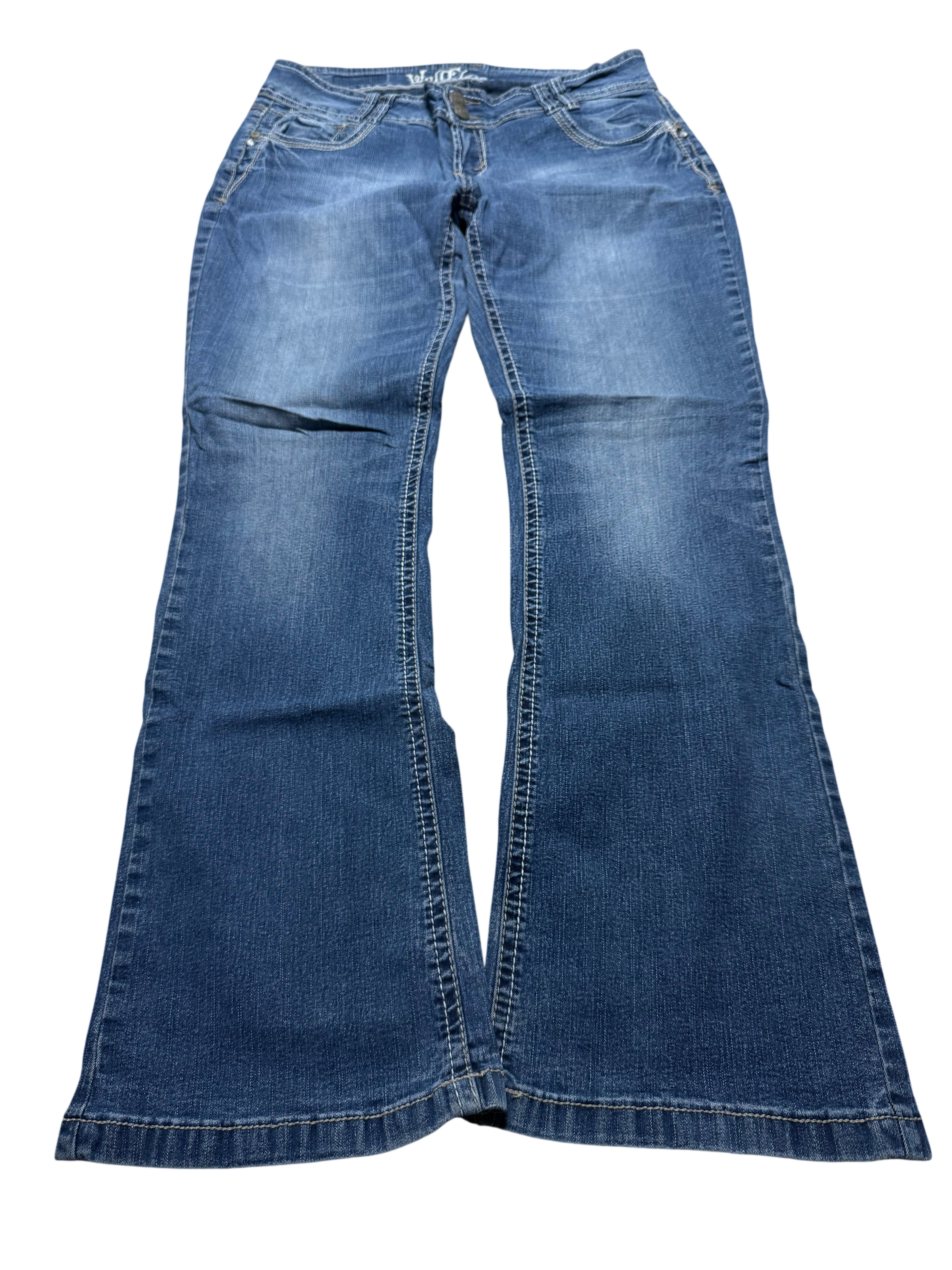Y2K BOOTCUT WOMEN LOW WAIST JEANS (319)