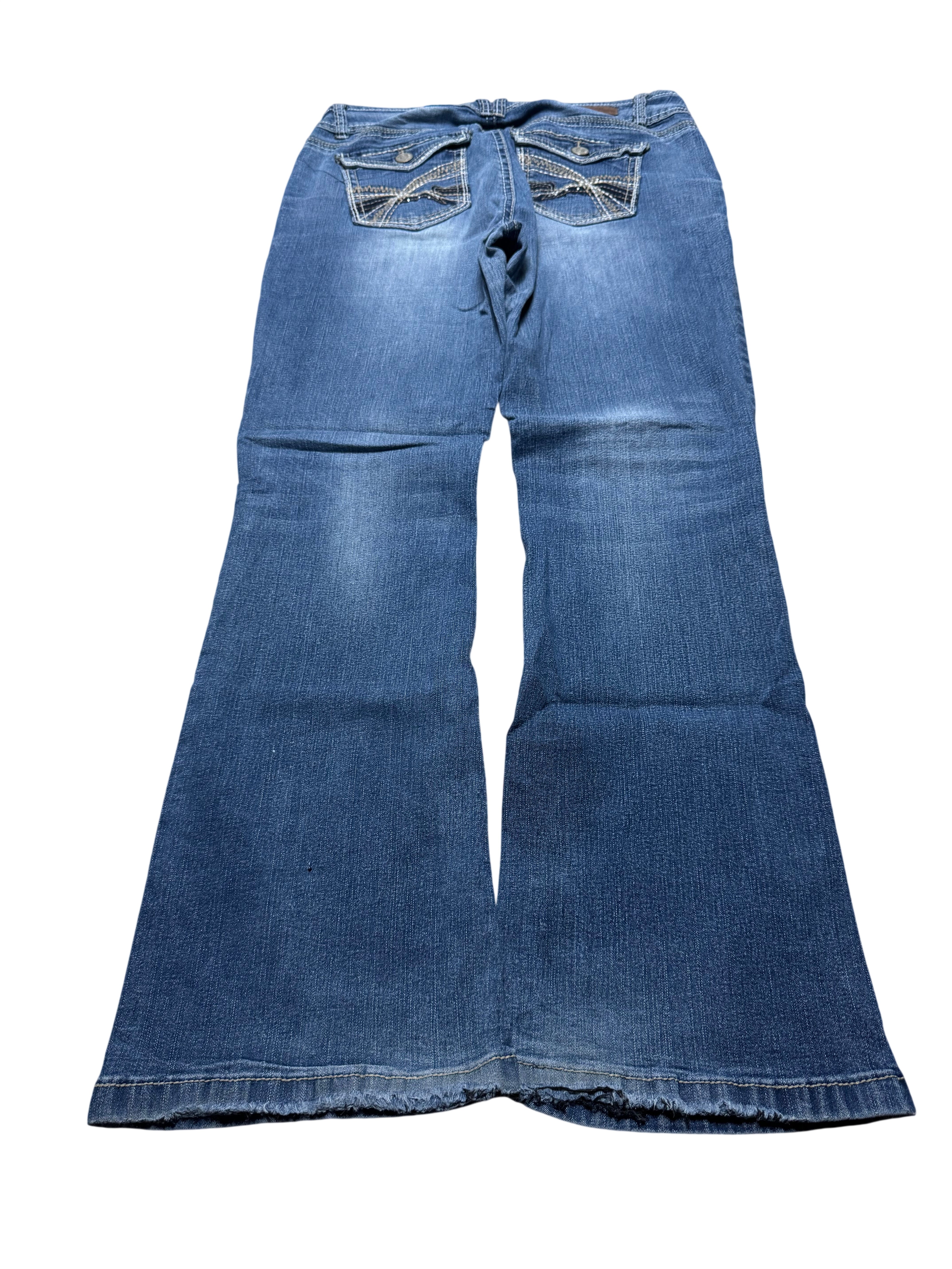 Y2K BOOTCUT WOMEN LOW WAIST JEANS (319)