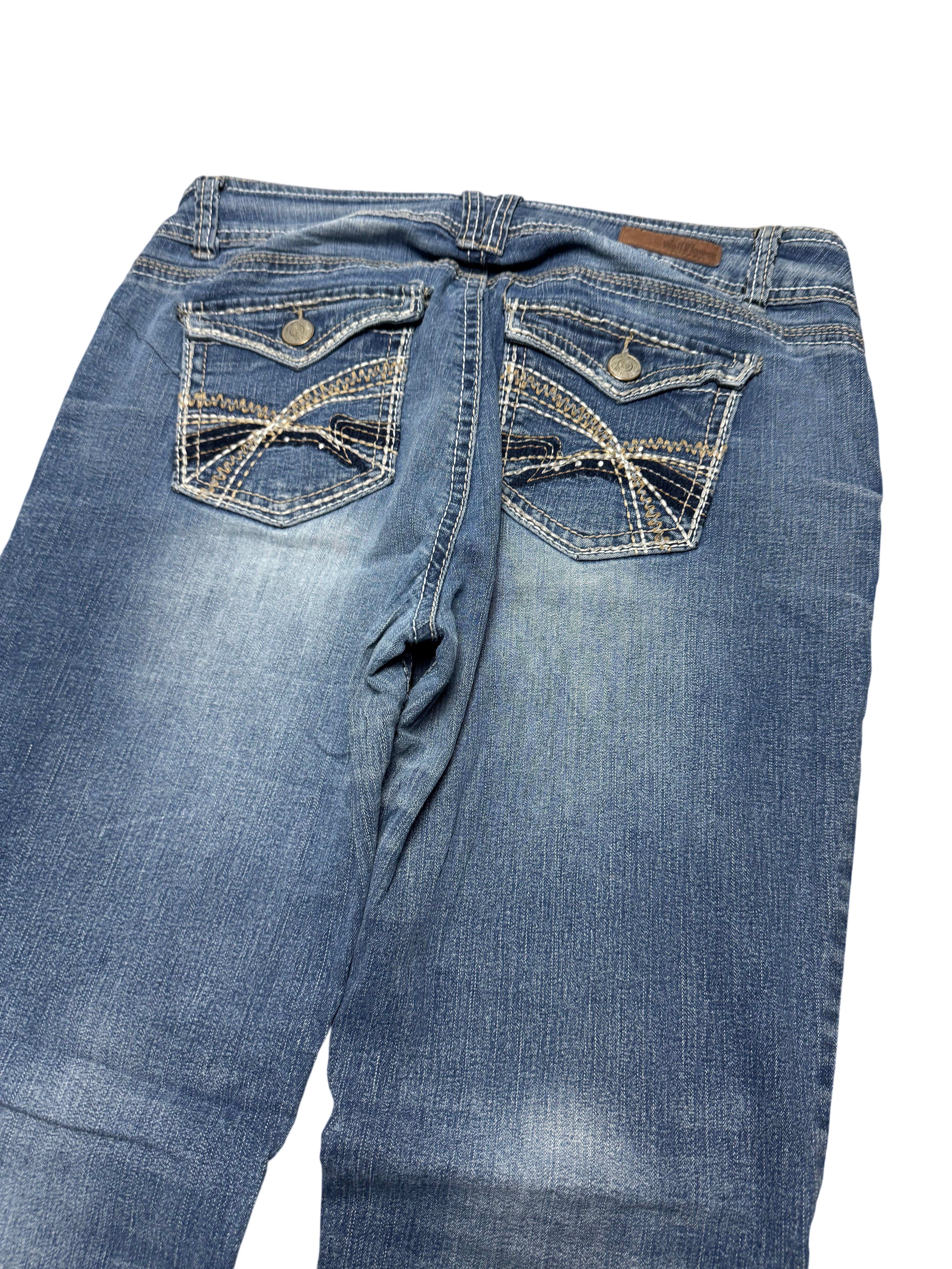 Y2K BOOTCUT WOMEN LOW WAIST JEANS (319)