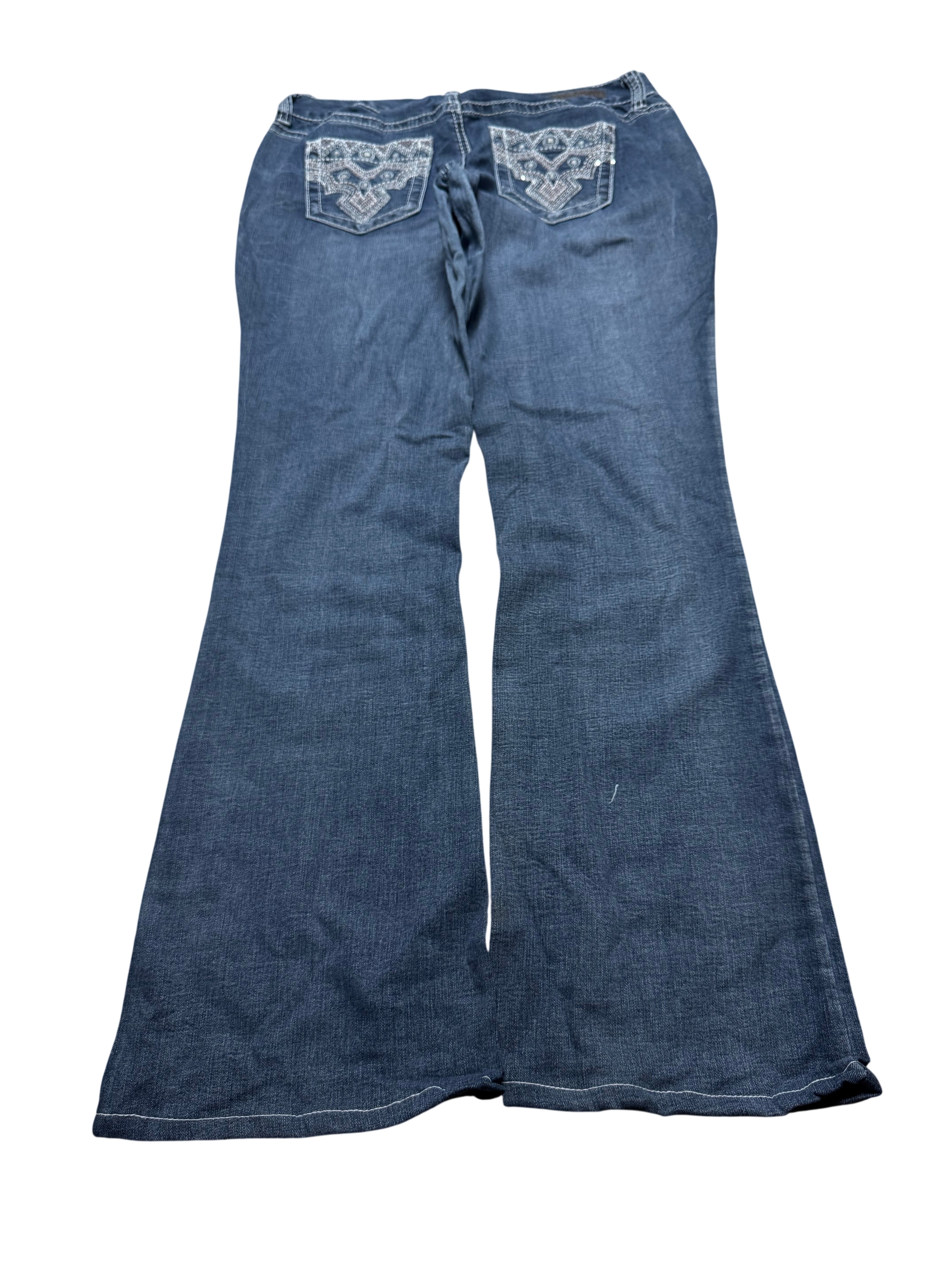 Y2K BOOTCUT WOMEN LOW WAIST JEANS (391)