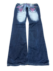 Y2K BOOTCUT WOMEN LOW WAIST JEANS (392)