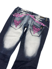Y2K BOOTCUT WOMEN LOW WAIST JEANS (392)