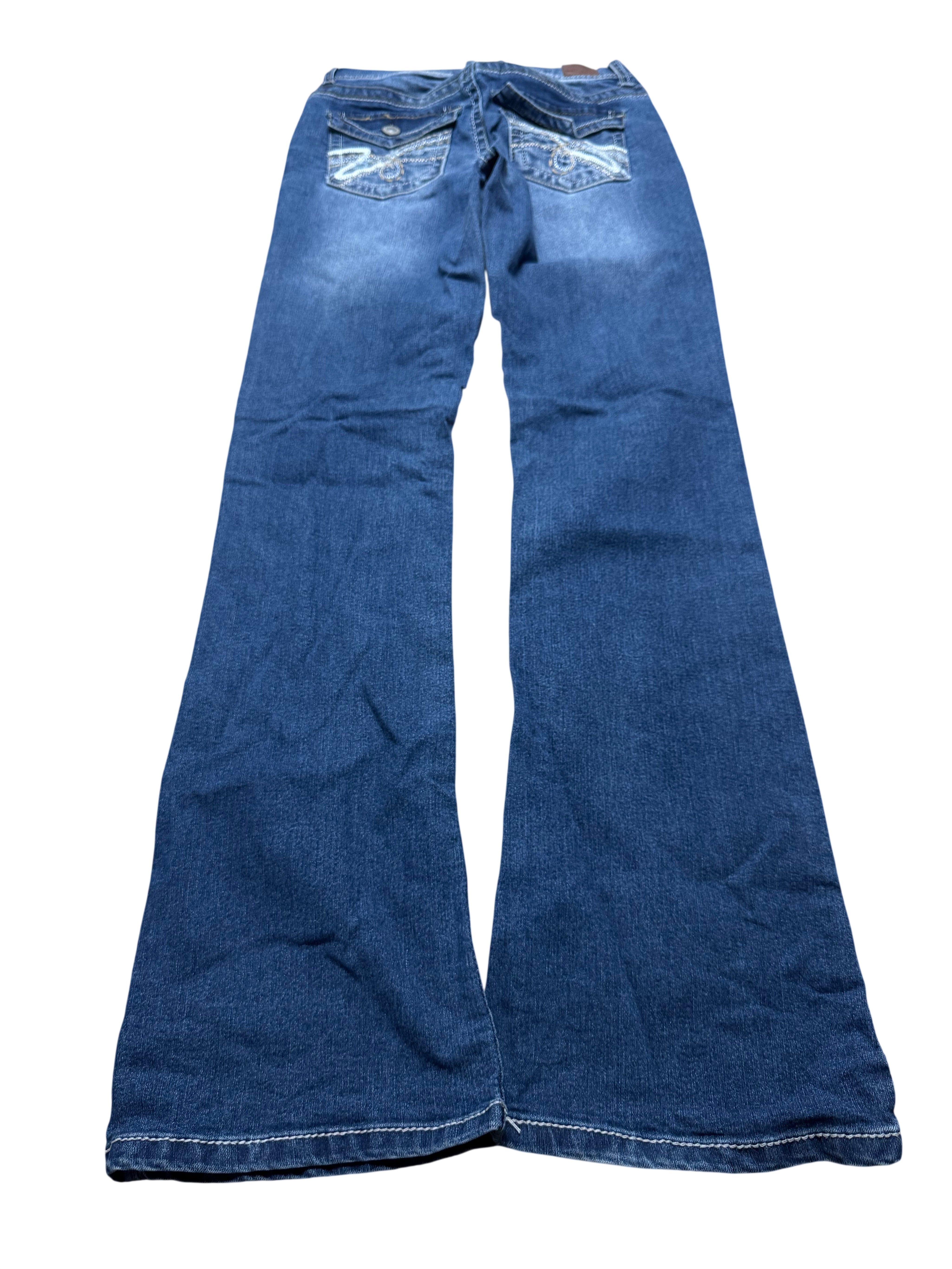Y2K BOOTCUT WOMEN LOW WAIST JEANS (393)