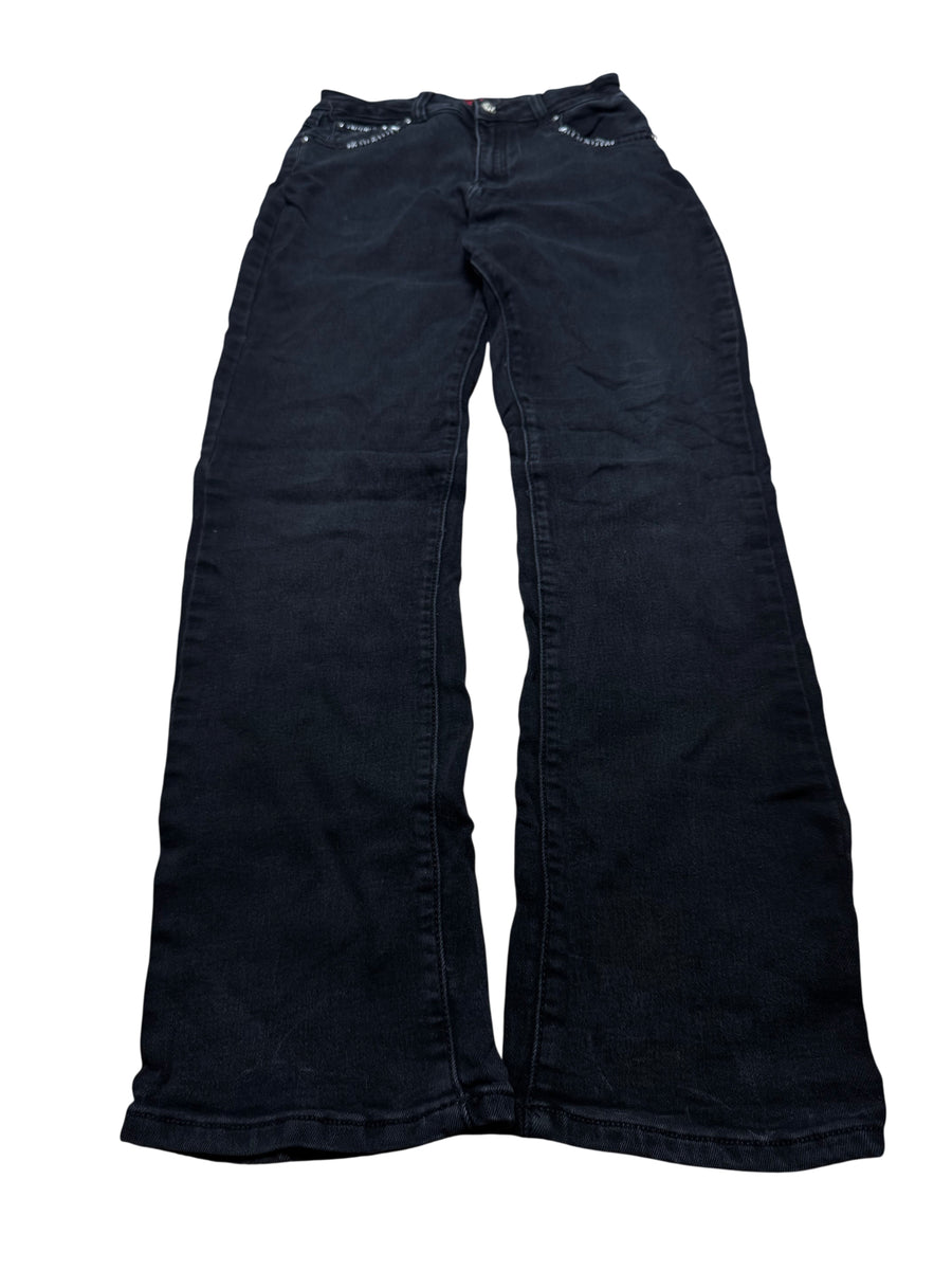 Y2K BOOTCUT WOMEN LOW WAIST JEANS (398)