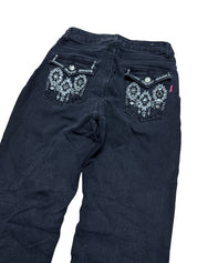 Y2K BOOTCUT WOMEN LOW WAIST JEANS (398)