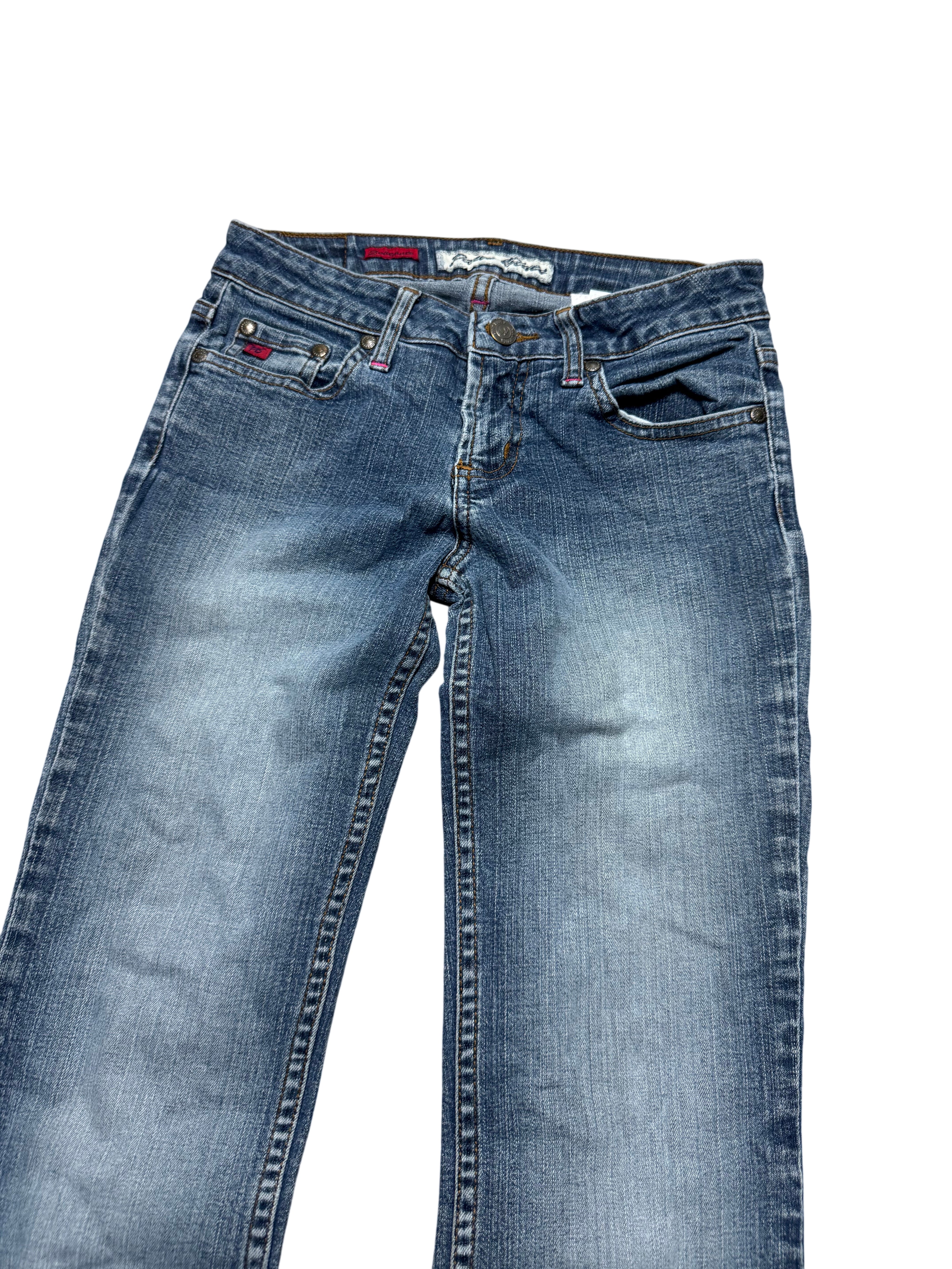 Y2K BOOTCUT WOMEN LOW WAIST JEANS (280)