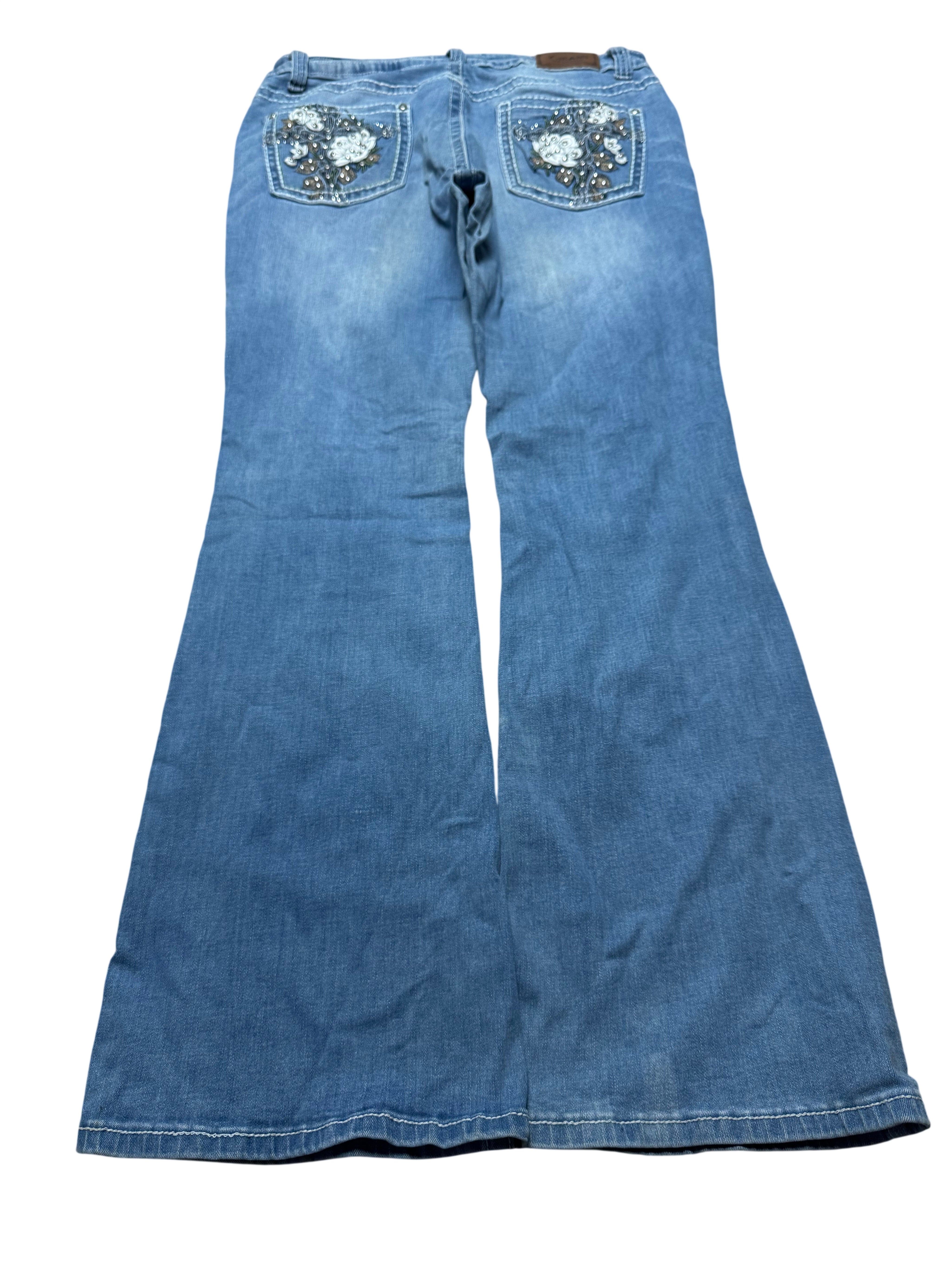 Y2K BOOTCUT WOMEN LOW WAIST JEANS (281)