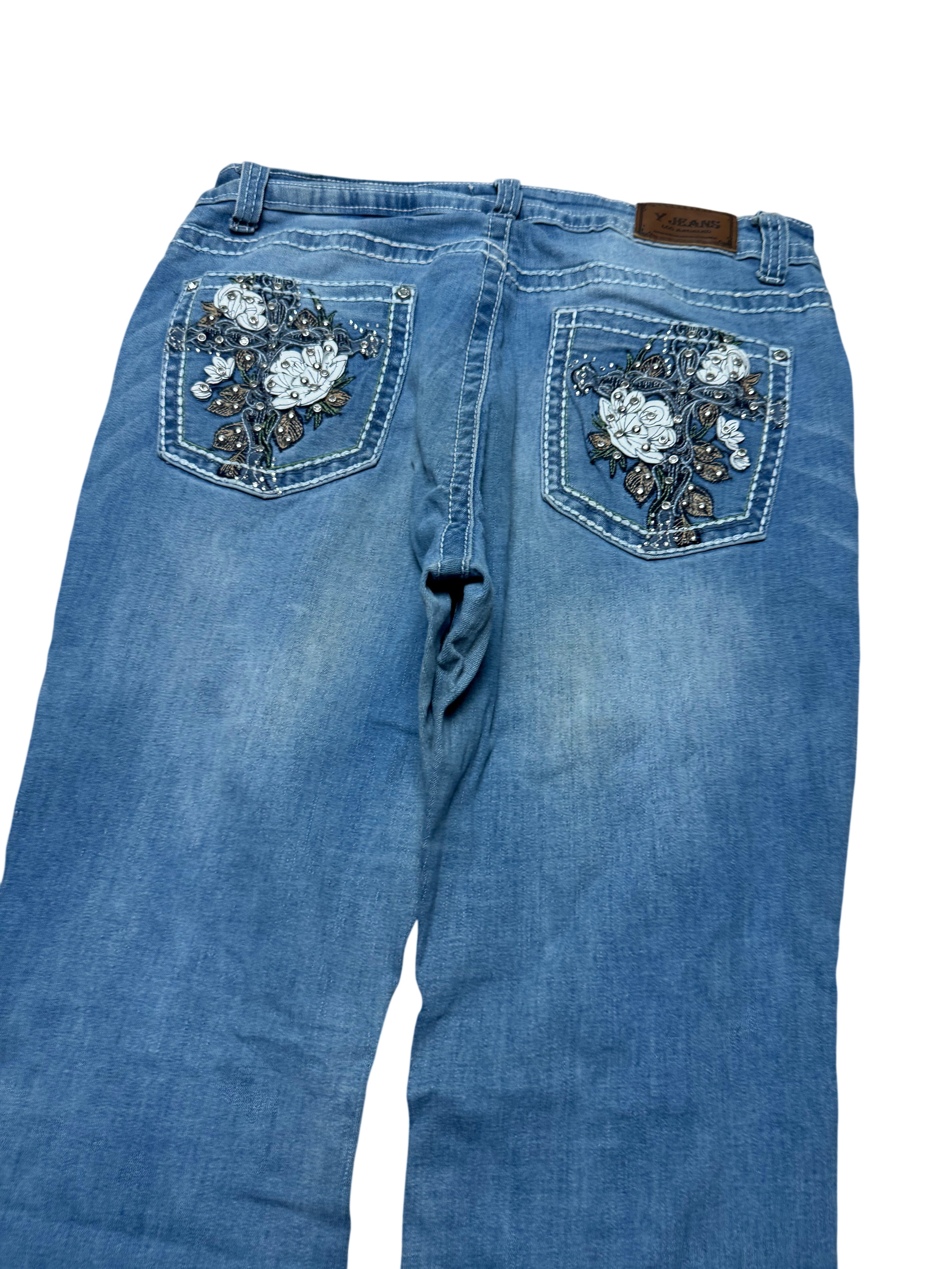Y2K BOOTCUT WOMEN LOW WAIST JEANS (281)