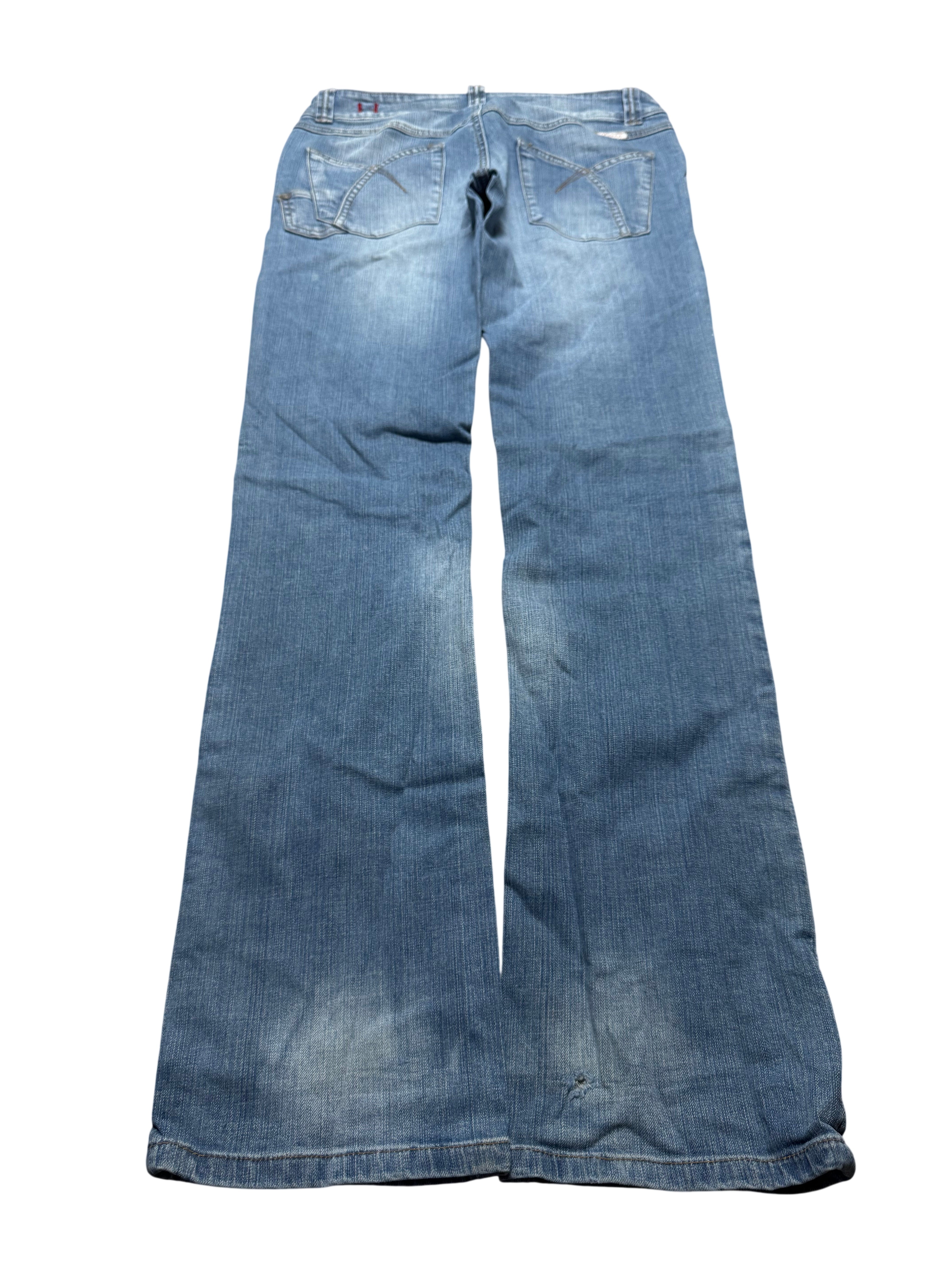 Y2K BOOTCUT WOMEN LOW WAIST JEANS (282)