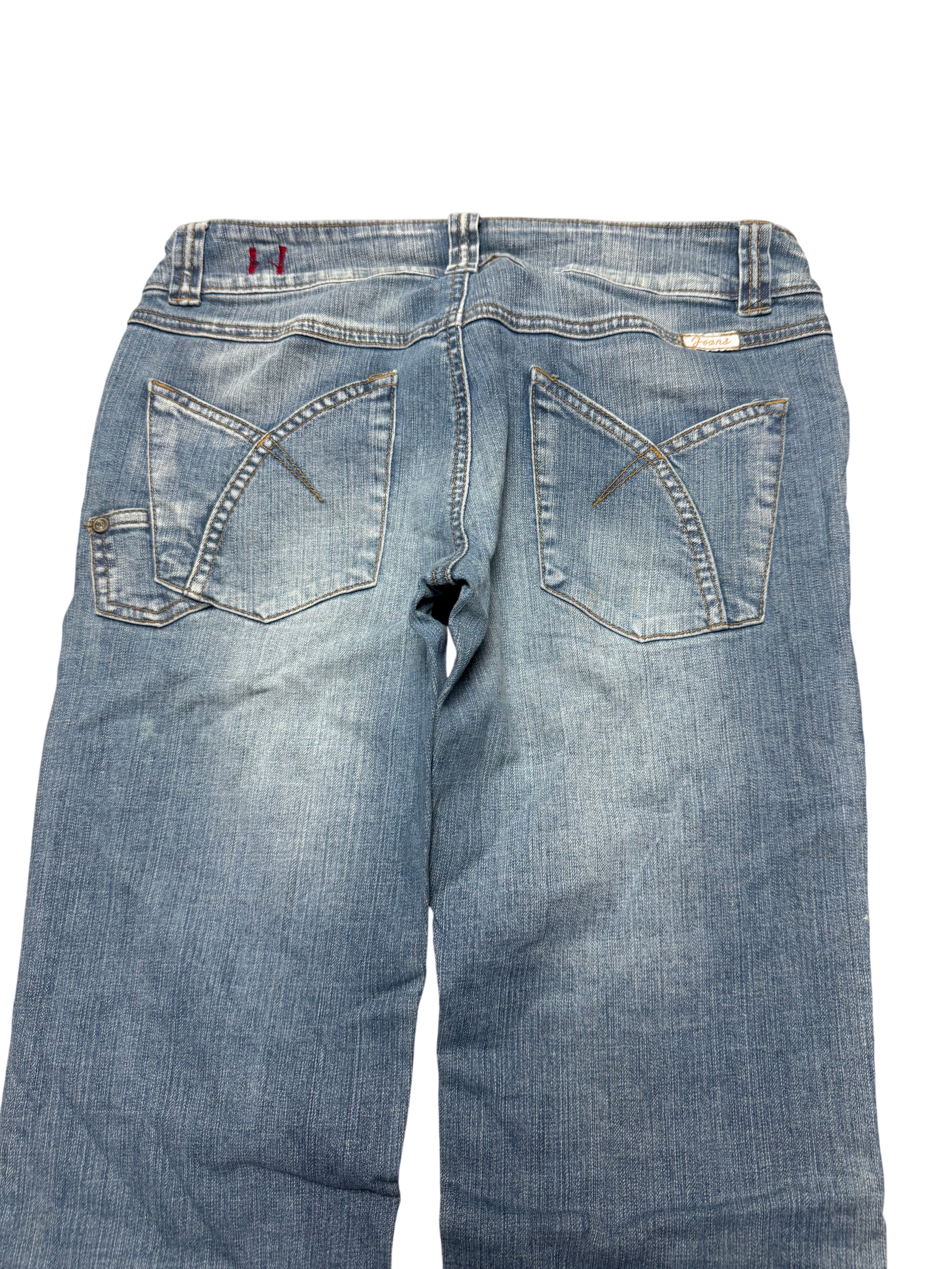 Y2K BOOTCUT WOMEN LOW WAIST JEANS (282)
