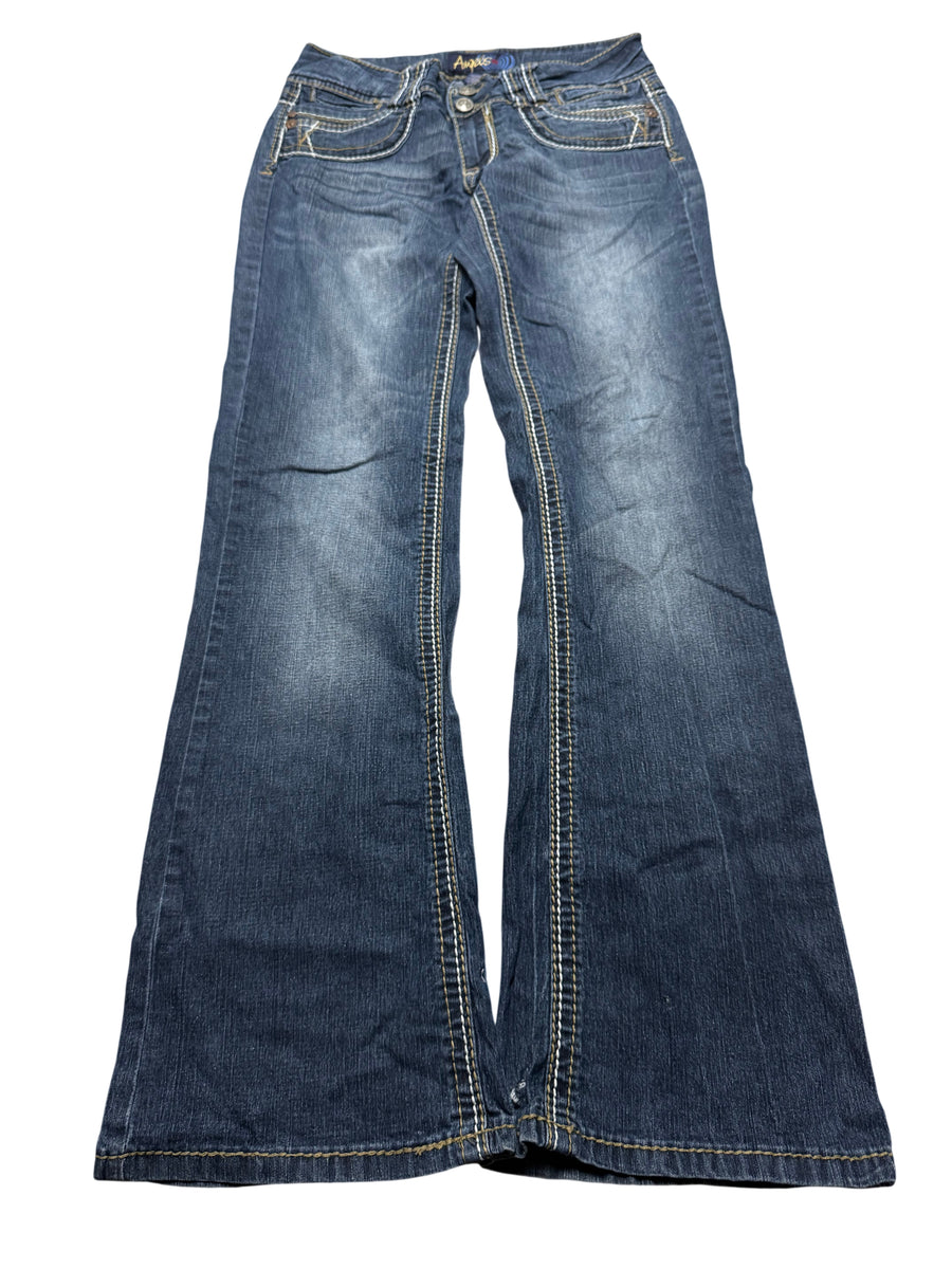 Y2K BOOTCUT WOMEN LOW WAIST JEANS (283)
