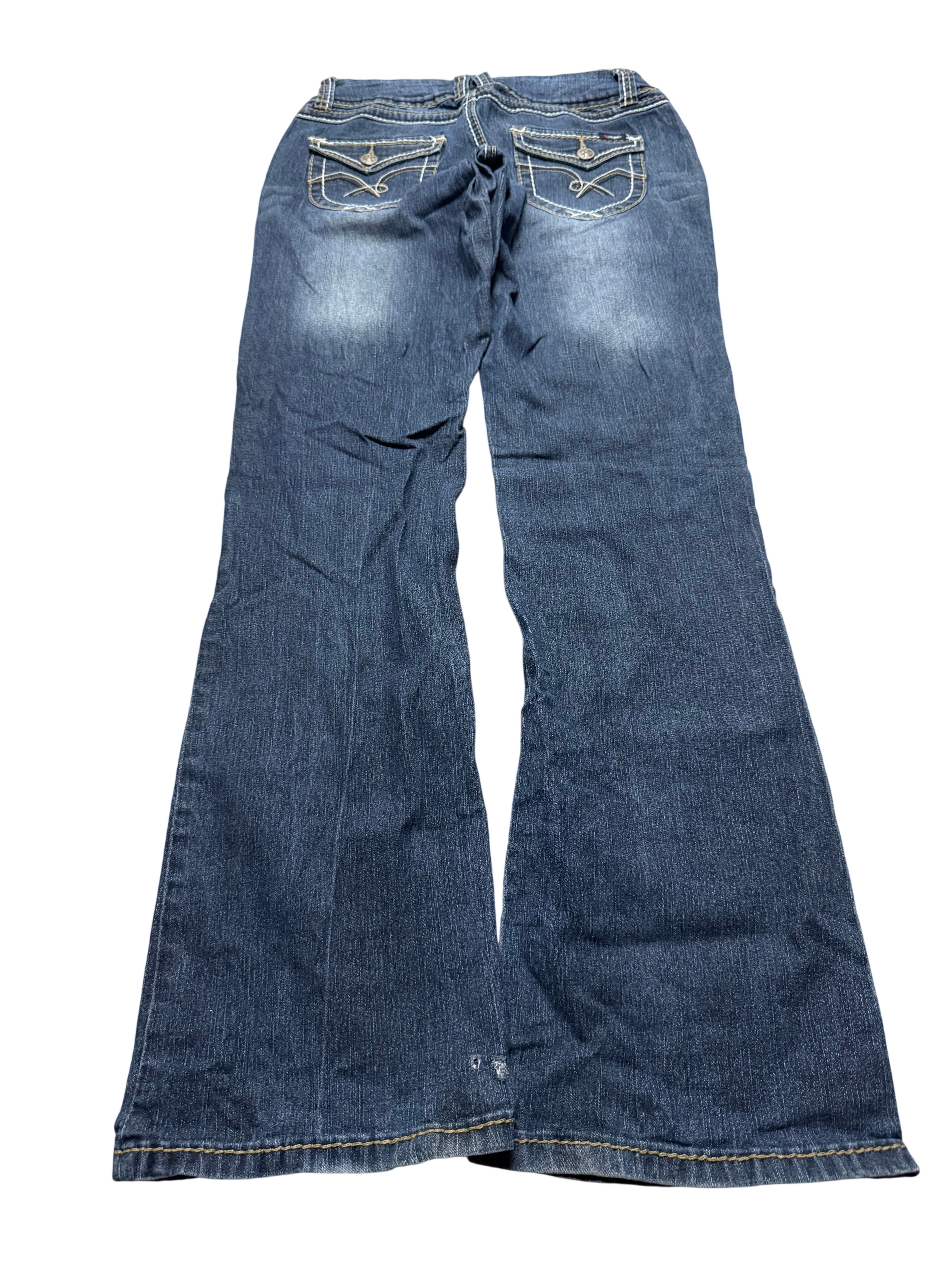 Y2K BOOTCUT WOMEN LOW WAIST JEANS (283)