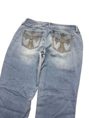 Y2K BOOTCUT WOMEN LOW WAIST JEANS (284)