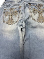 Y2K BOOTCUT WOMEN LOW WAIST JEANS (284)