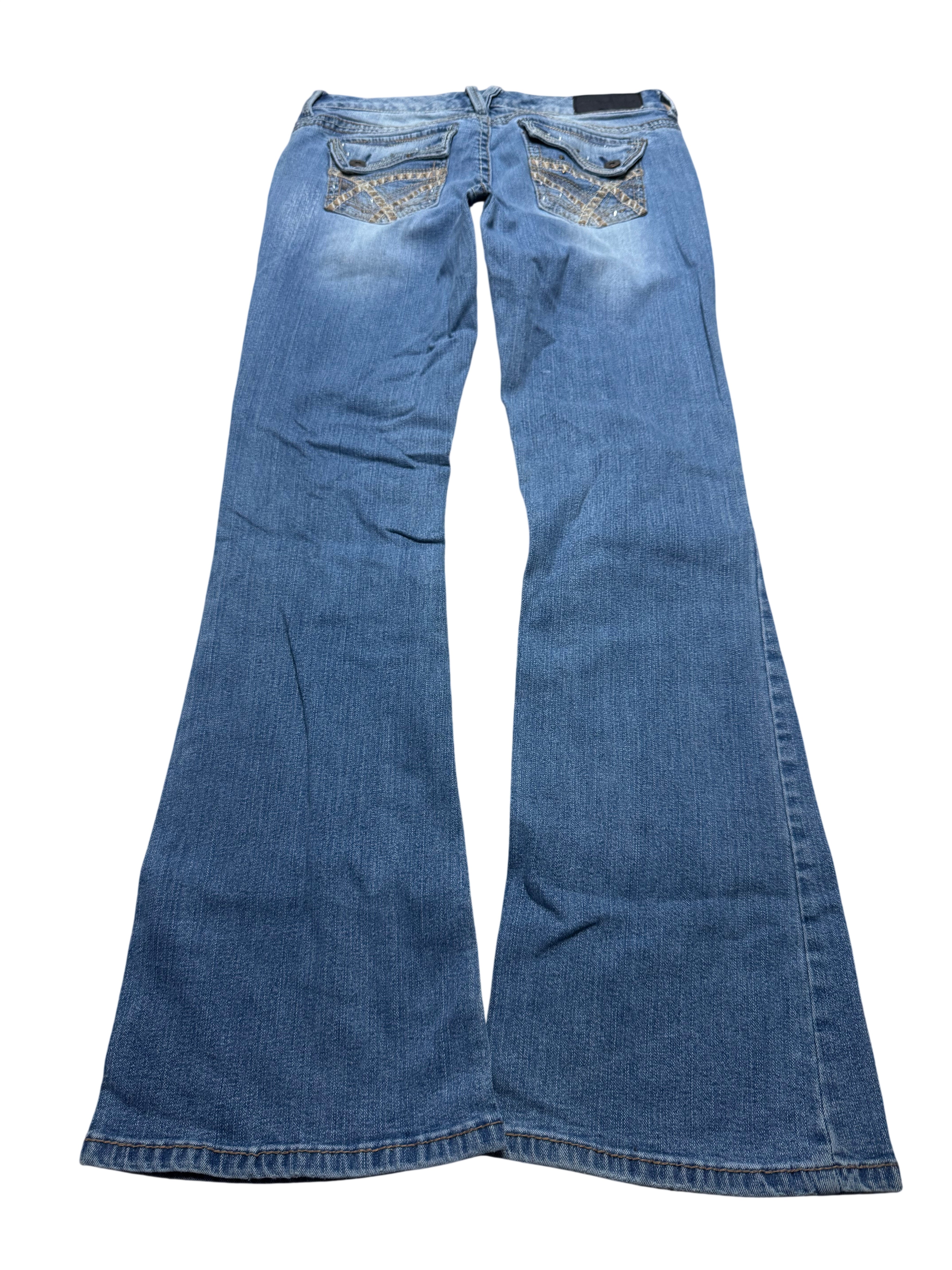 Y2K BOOTCUT WOMEN LOW WAIST JEANS (289)