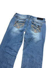 Y2K BOOTCUT WOMEN LOW WAIST JEANS (289)