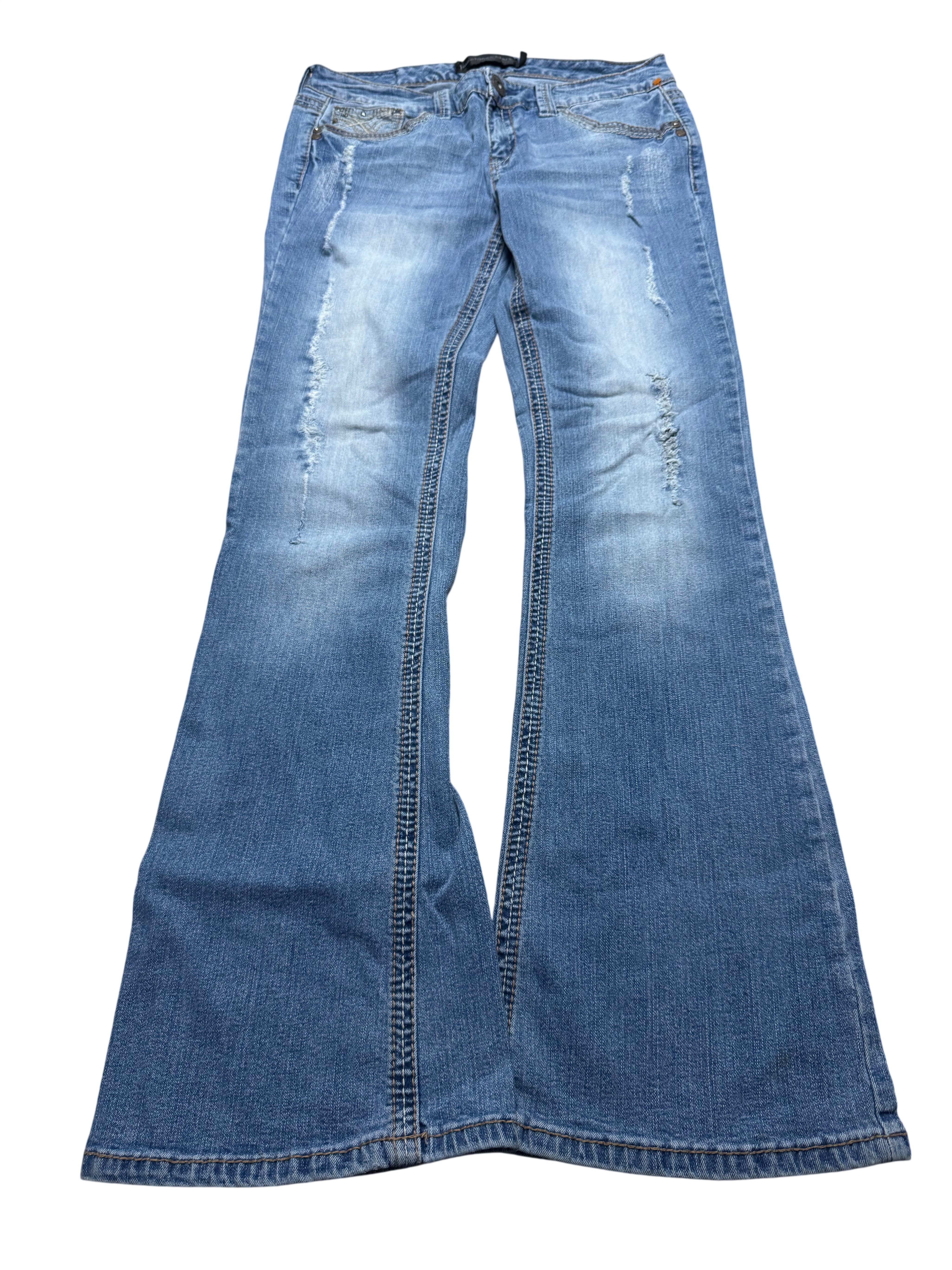 Y2K BOOTCUT WOMEN LOW WAIST JEANS (289)