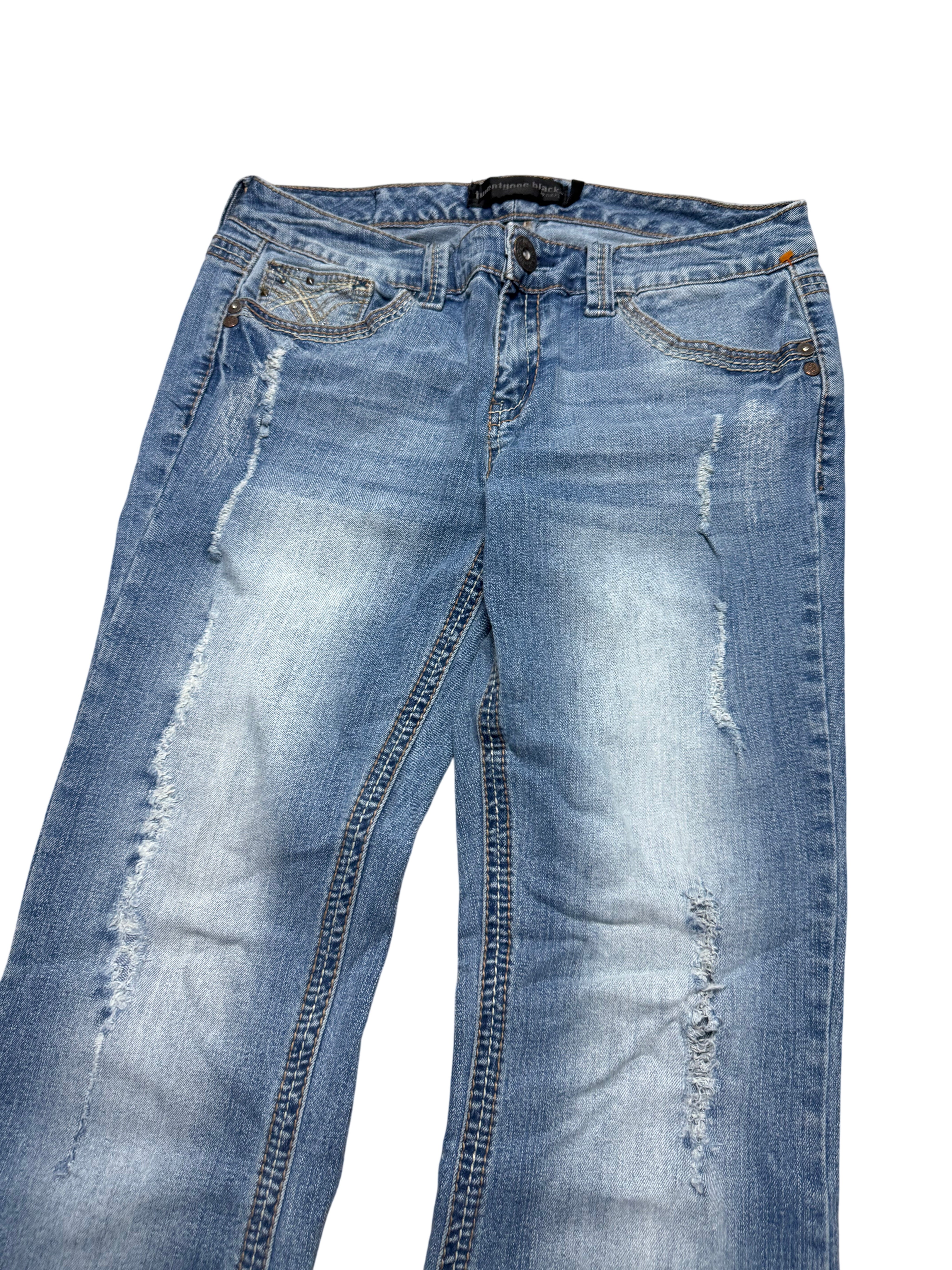 Y2K BOOTCUT WOMEN LOW WAIST JEANS (289)