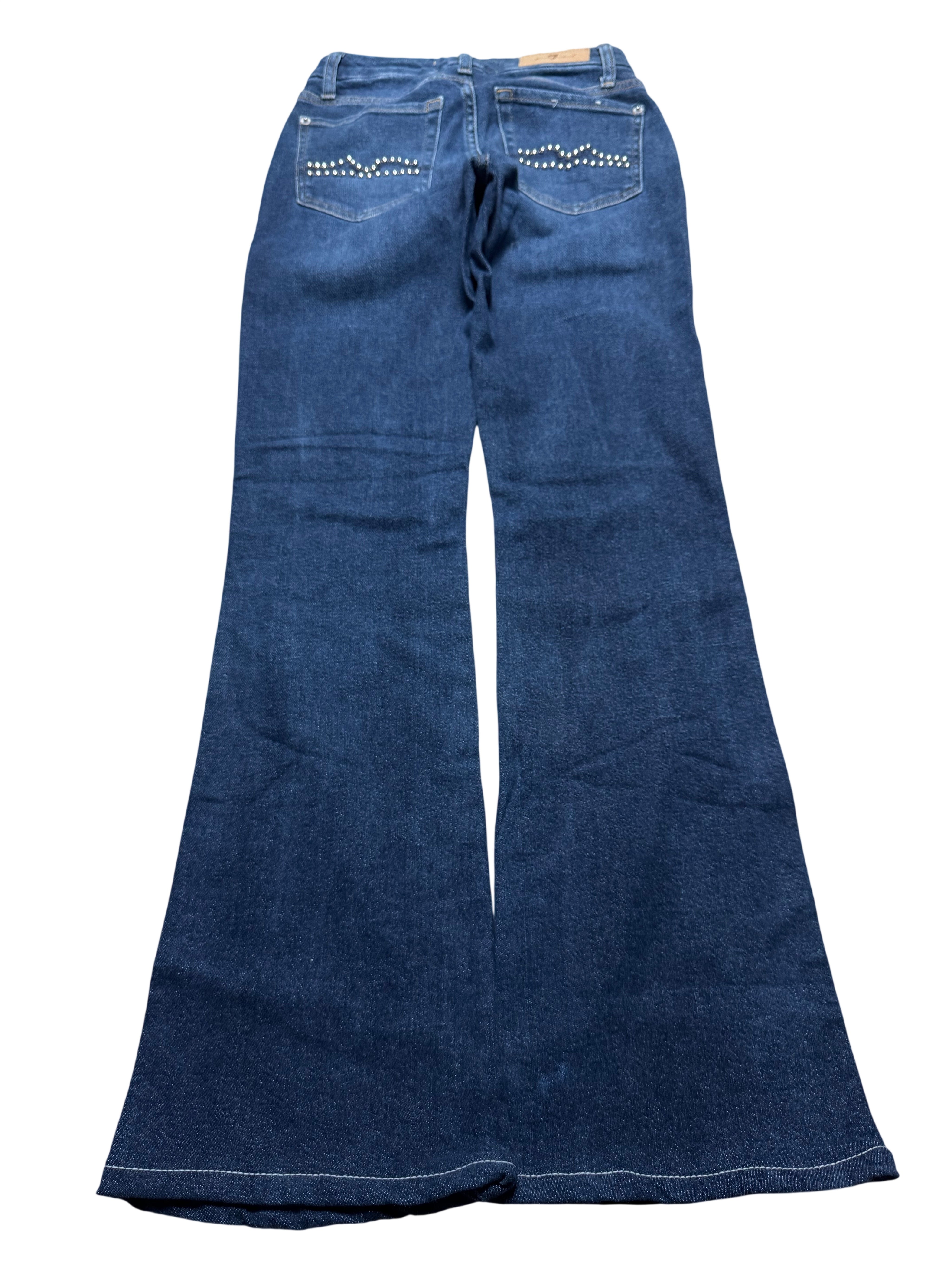 Y2K BOOTCUT WOMEN LOW WAIST JEANS (380)