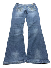 Y2K BOOTCUT WOMEN LOW WAIST JEANS (381)