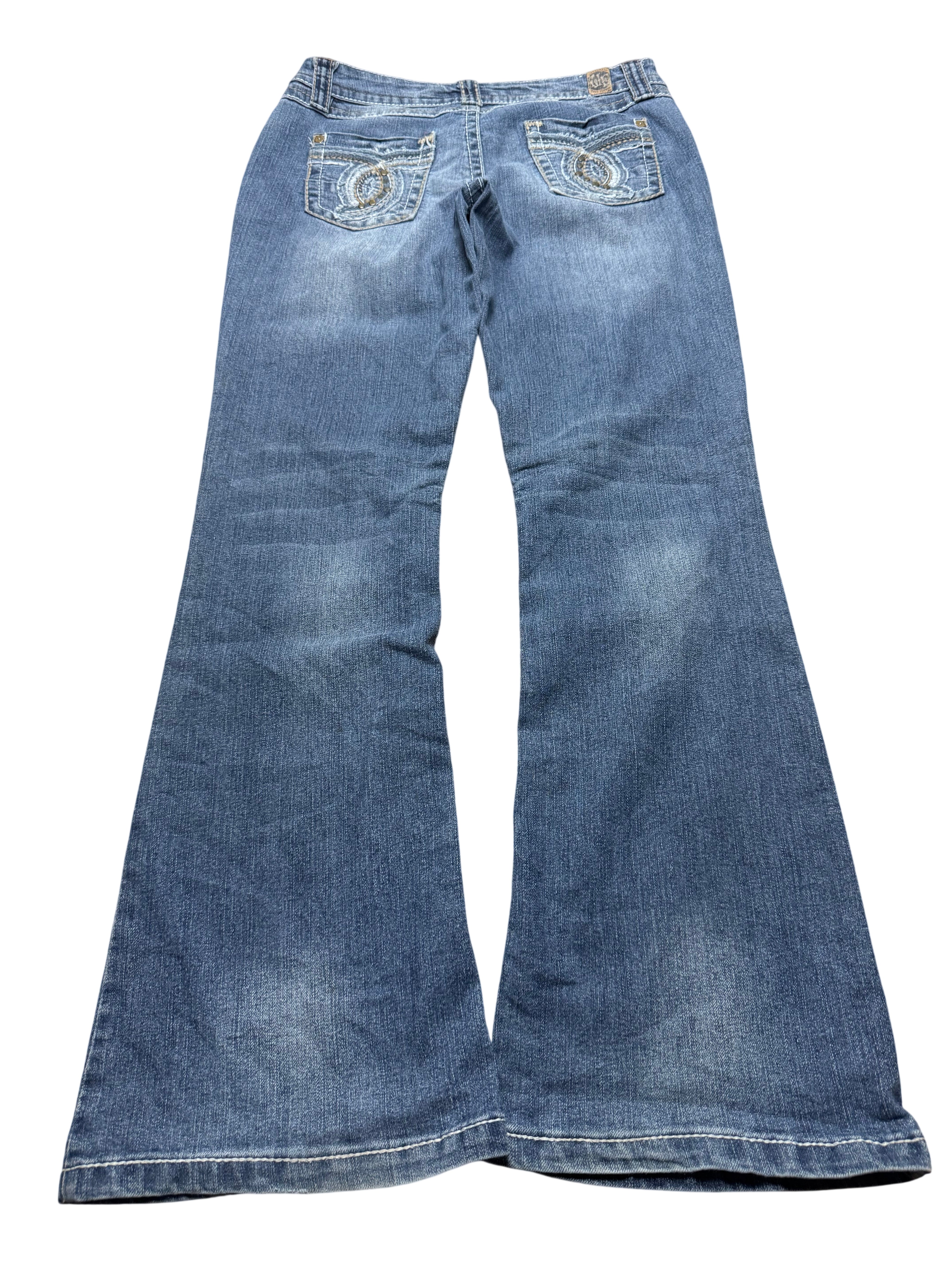Y2K BOOTCUT WOMEN LOW WAIST JEANS (381)