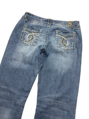 Y2K BOOTCUT WOMEN LOW WAIST JEANS (381)