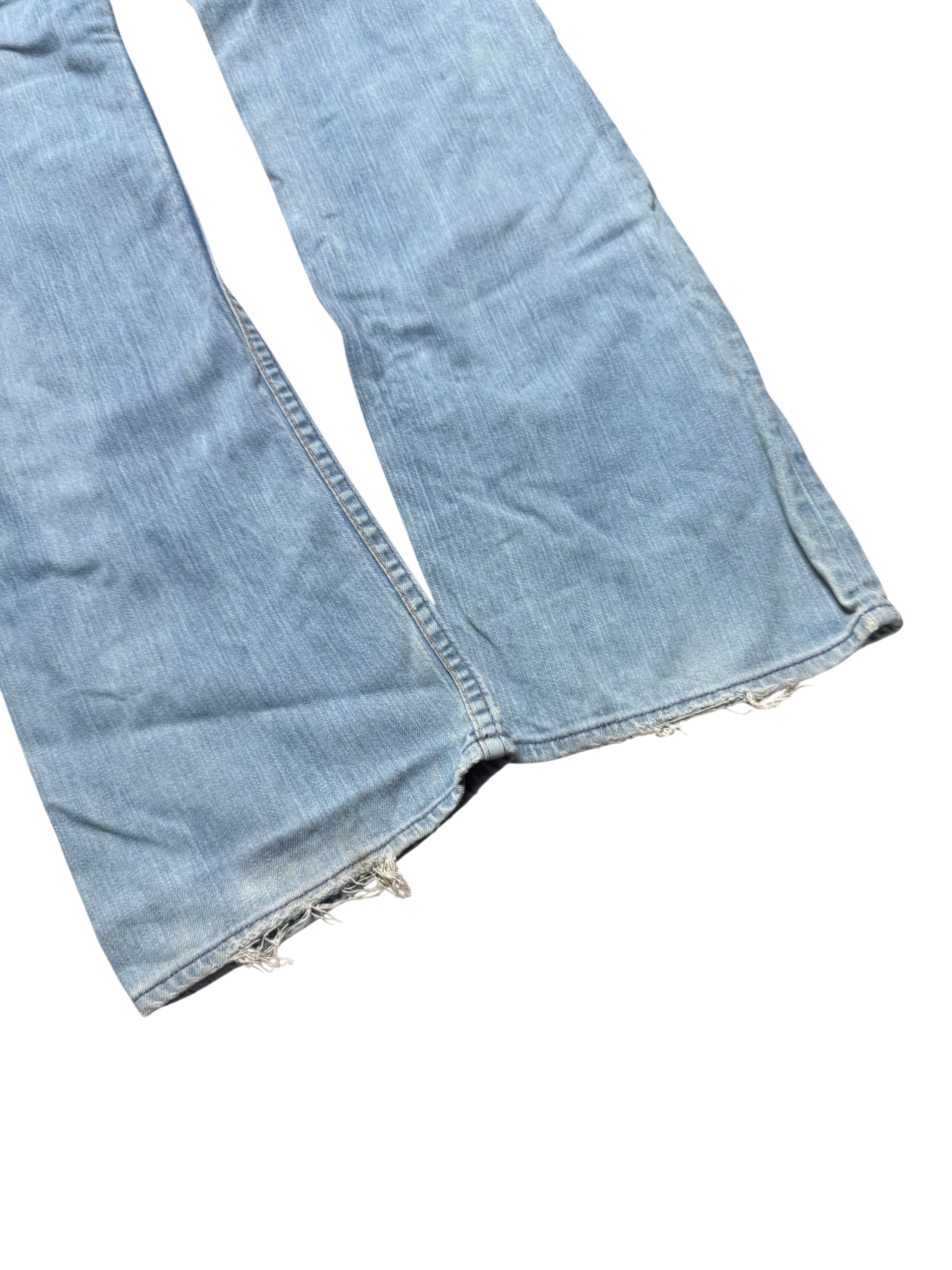 Y2K BOOTCUT WOMEN LOW WAIST JEANS (382)