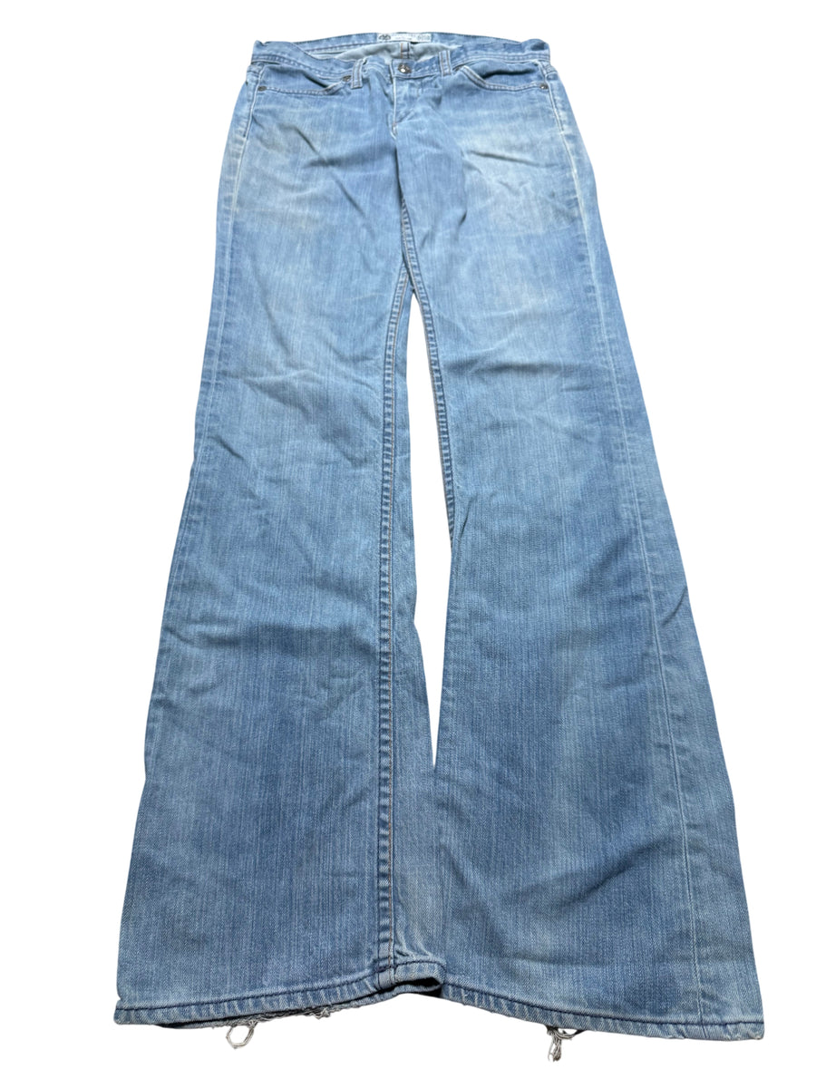Y2K BOOTCUT WOMEN LOW WAIST JEANS (382)