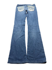 Y2K BOOTCUT WOMEN LOW WAIST JEANS (383)