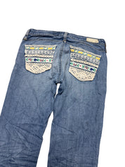 Y2K BOOTCUT WOMEN LOW WAIST JEANS (383)