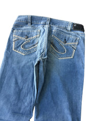 Y2K BOOTCUT WOMEN LOW WAIST JEANS (350)