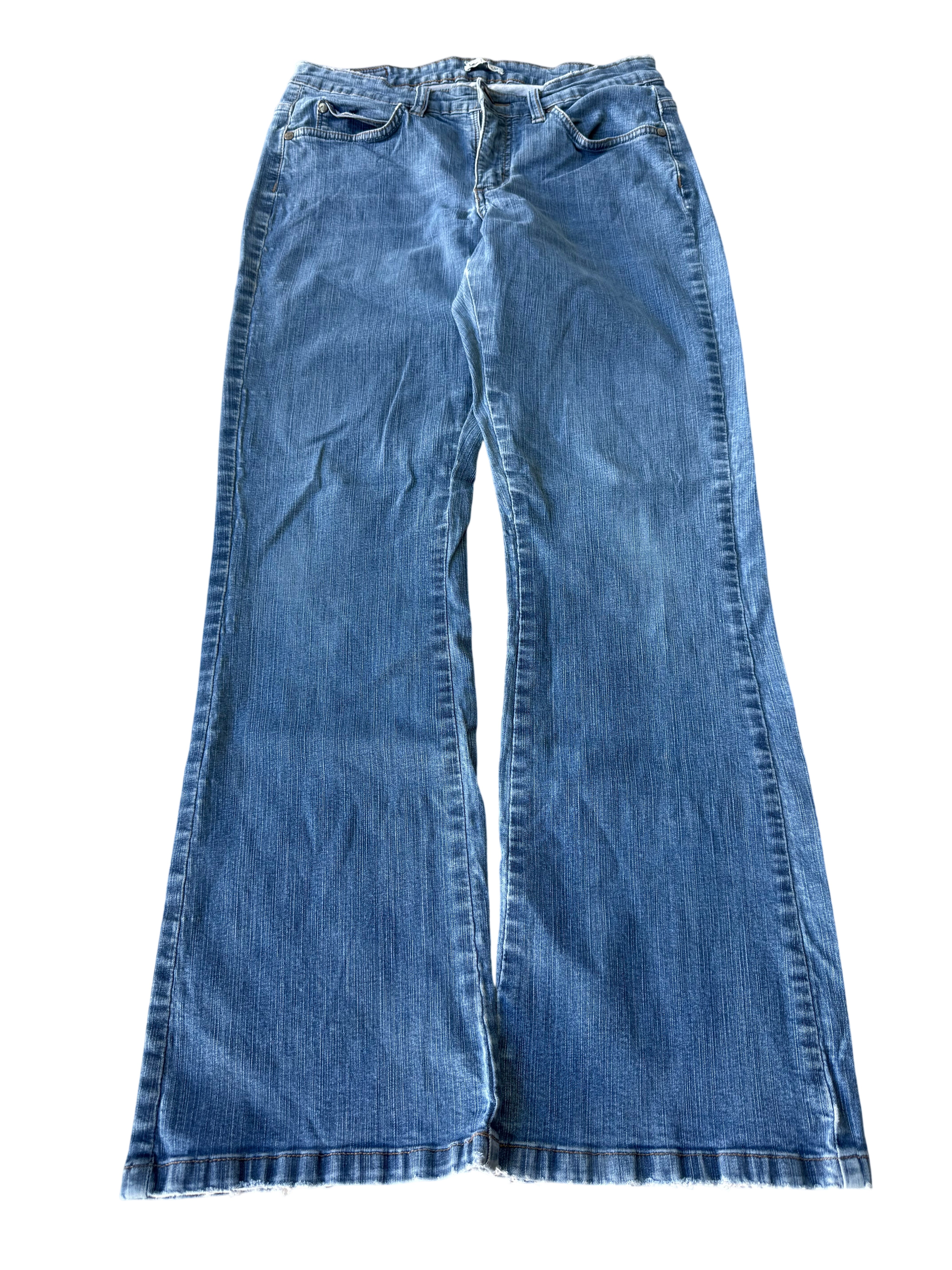 Y2K BOOTCUT WOMEN LOW WAIST JEANS (351)