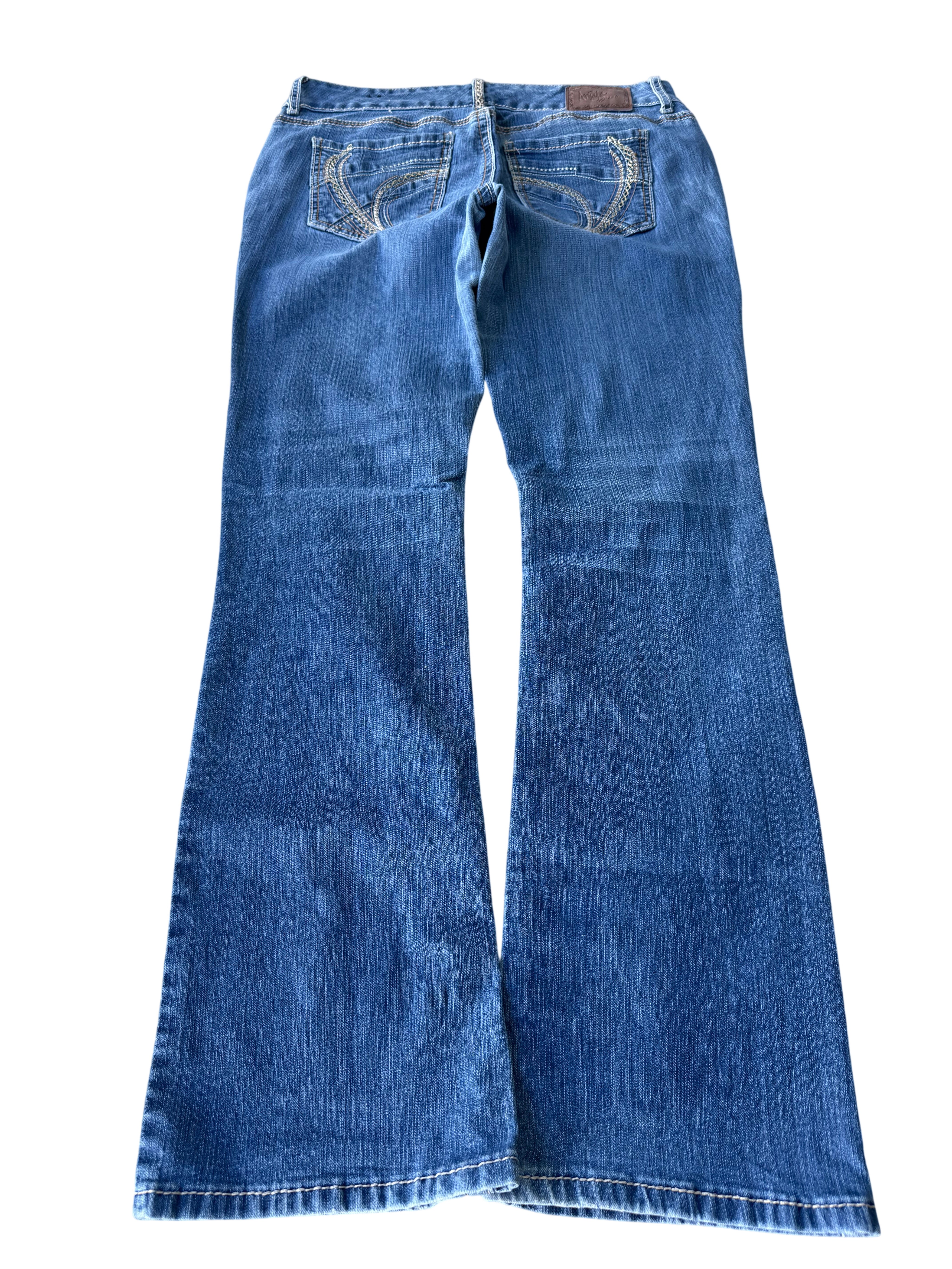 Y2K BOOTCUT WOMEN LOW WAIST JEANS (352)