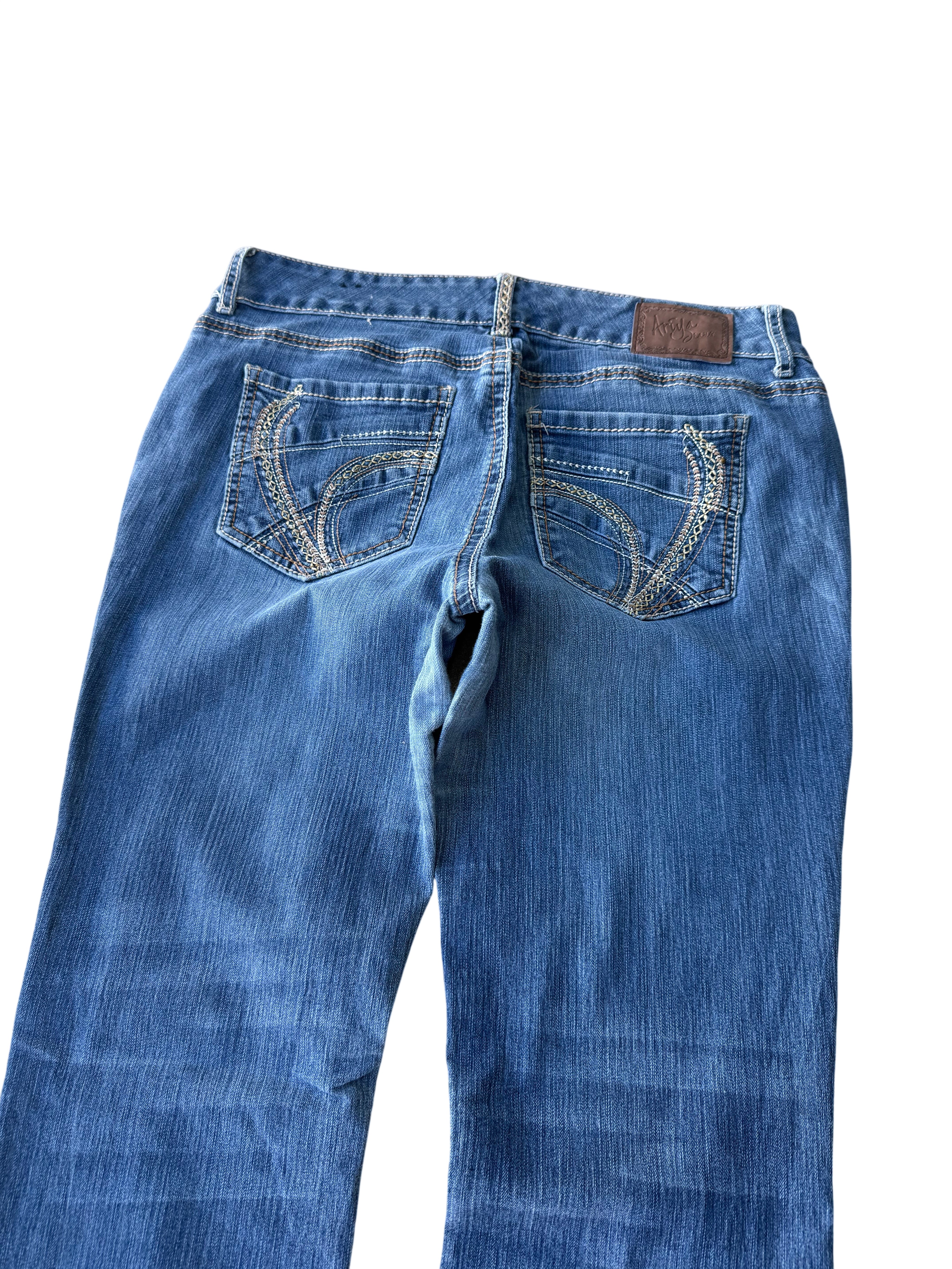 Y2K BOOTCUT WOMEN LOW WAIST JEANS (352)