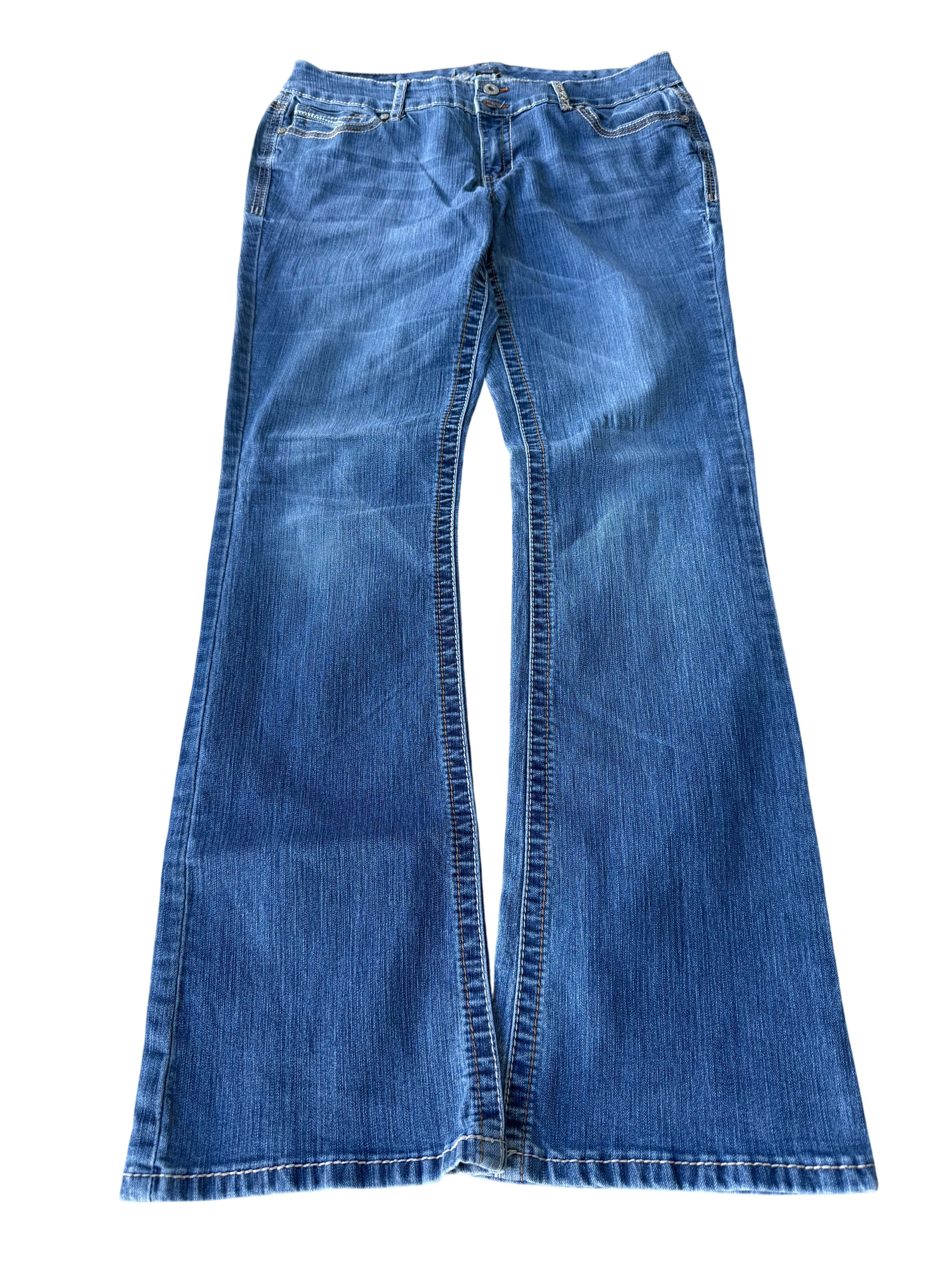 Y2K BOOTCUT WOMEN LOW WAIST JEANS (352)