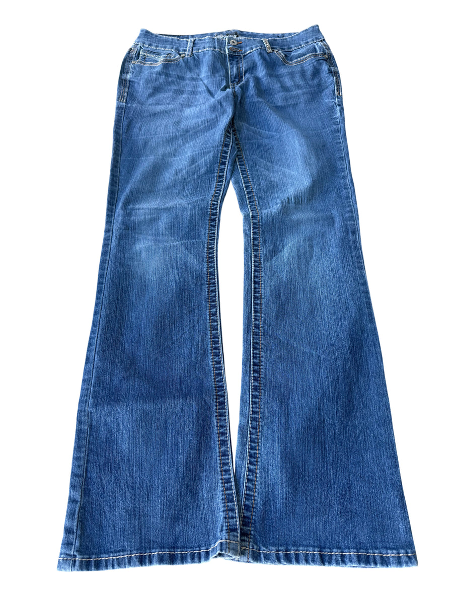 Y2K BOOTCUT WOMEN LOW WAIST JEANS (352)