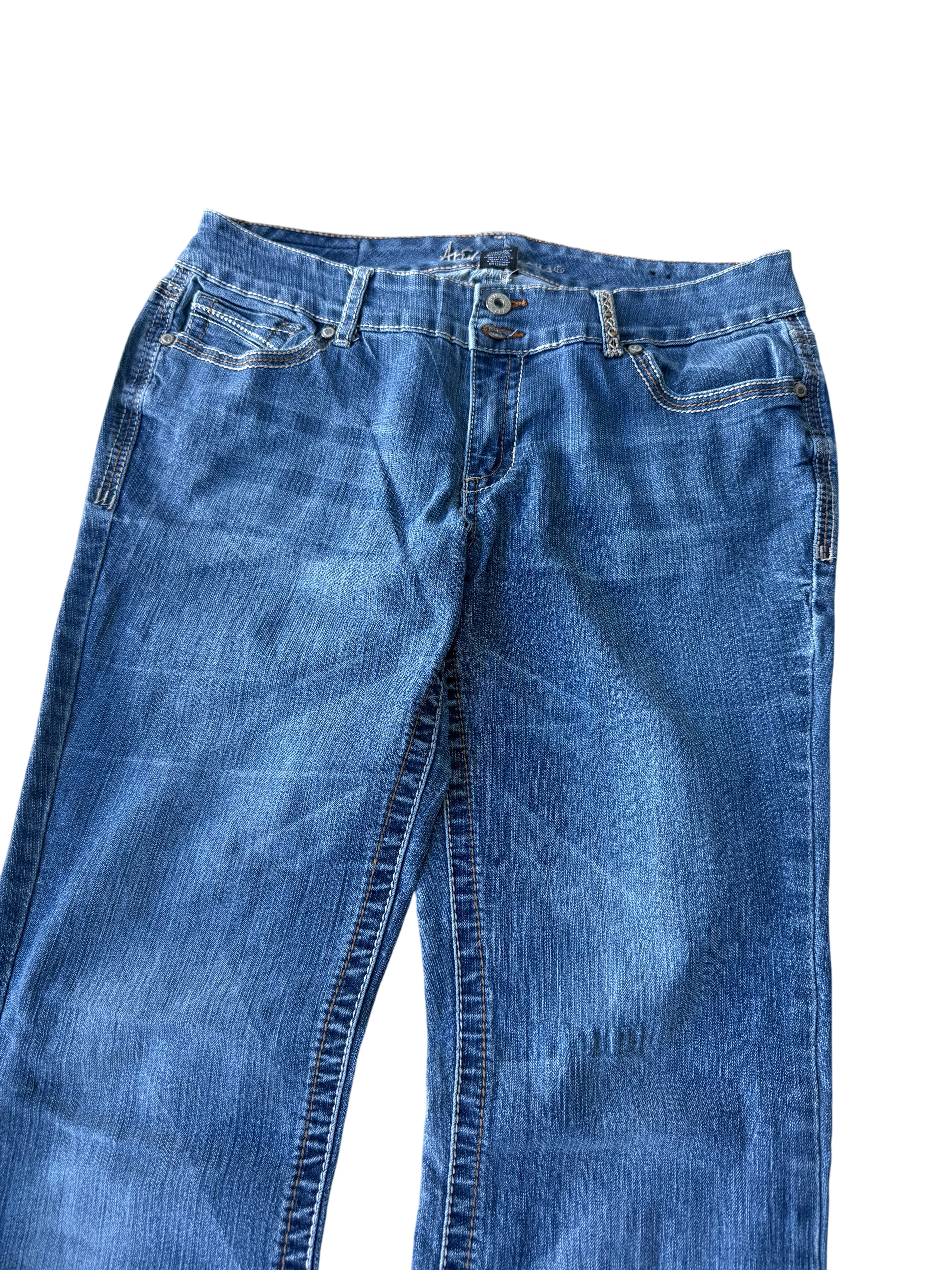 Y2K BOOTCUT WOMEN LOW WAIST JEANS (352)