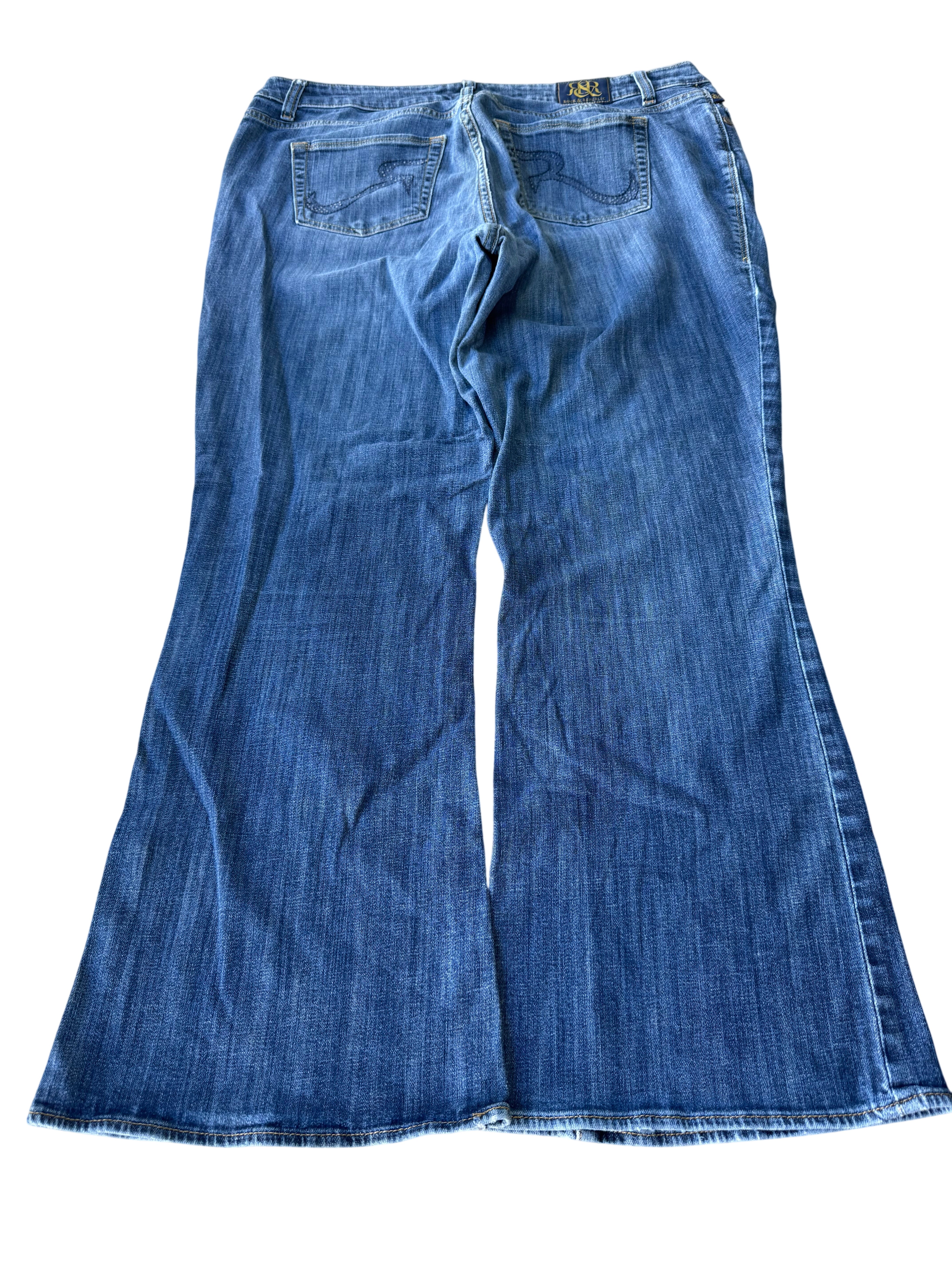 Y2K BOOTCUT WOMEN LOW WAIST JEANS (353)