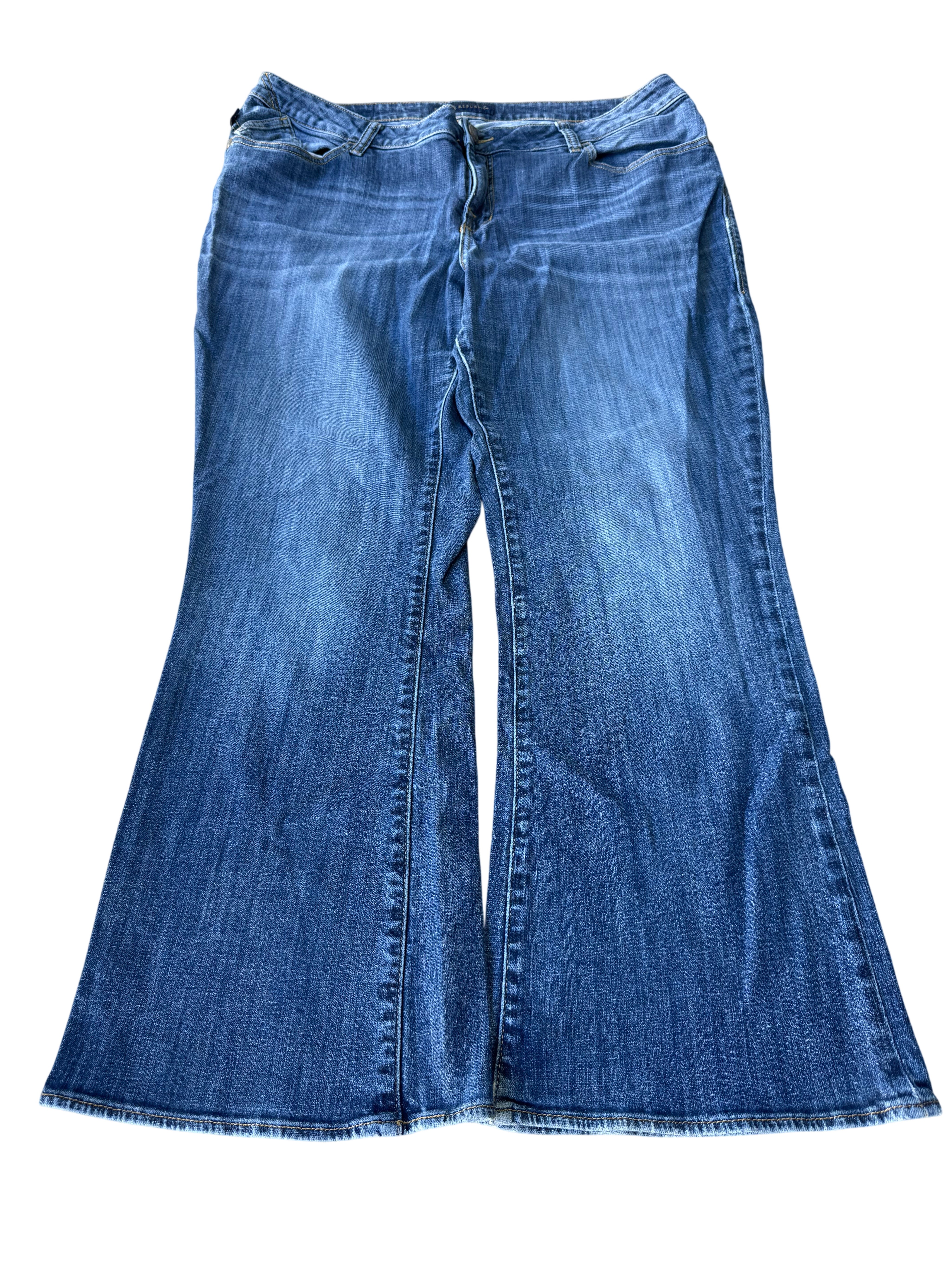 Y2K BOOTCUT WOMEN LOW WAIST JEANS (353)