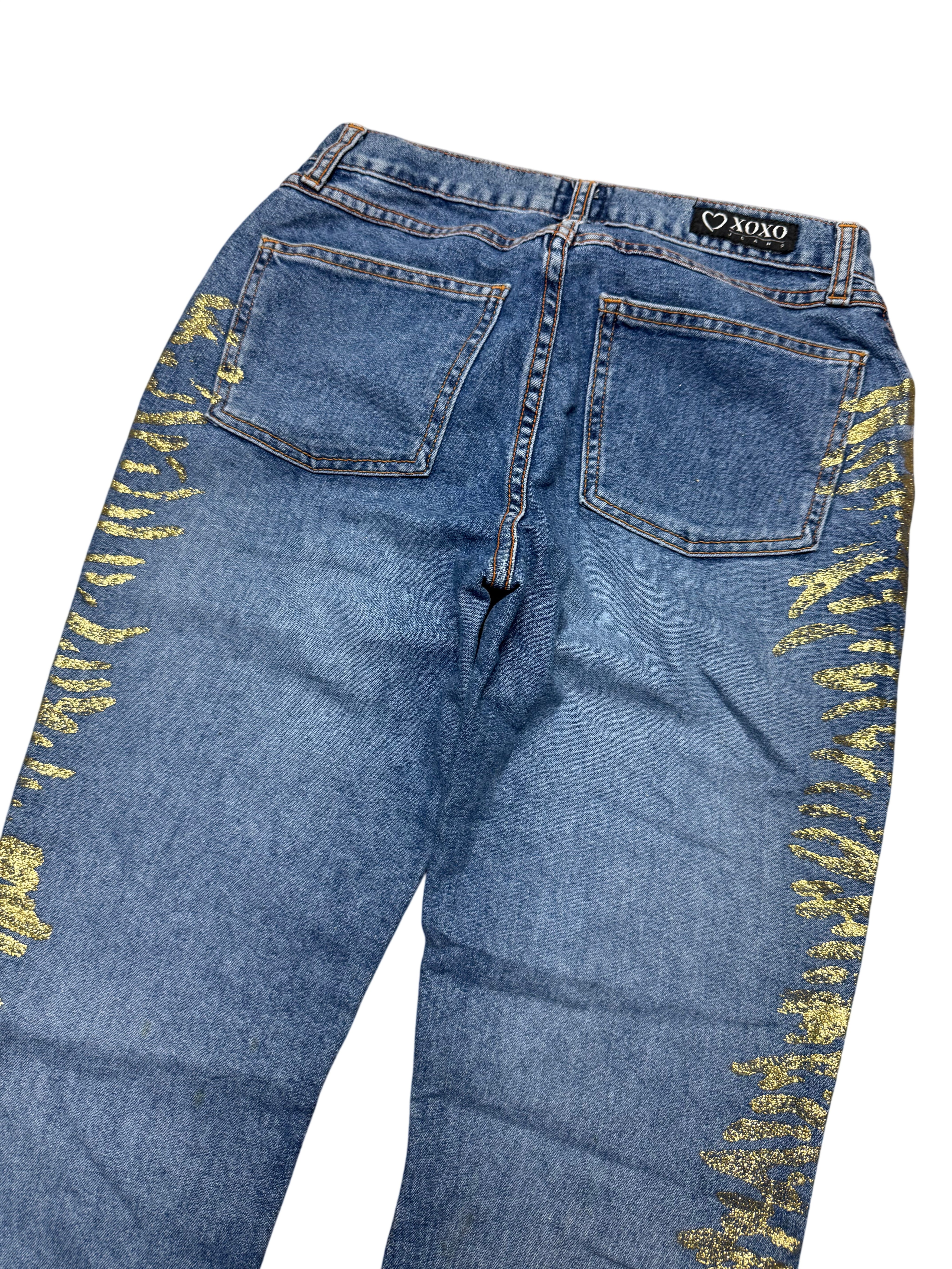 Y2K BOOTCUT WOMEN LOW WAIST JEANS (356)