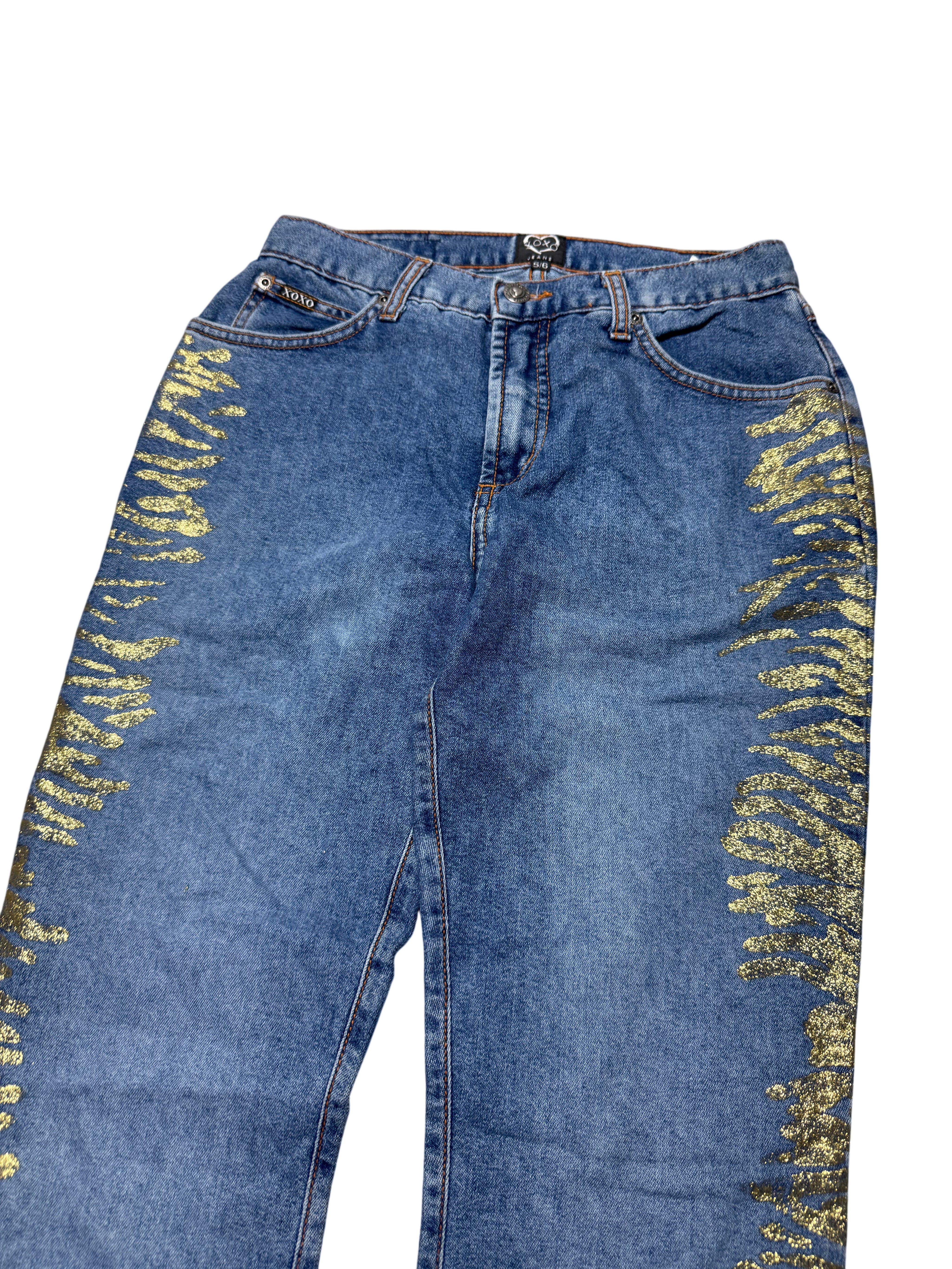 Y2K BOOTCUT WOMEN LOW WAIST JEANS (356)
