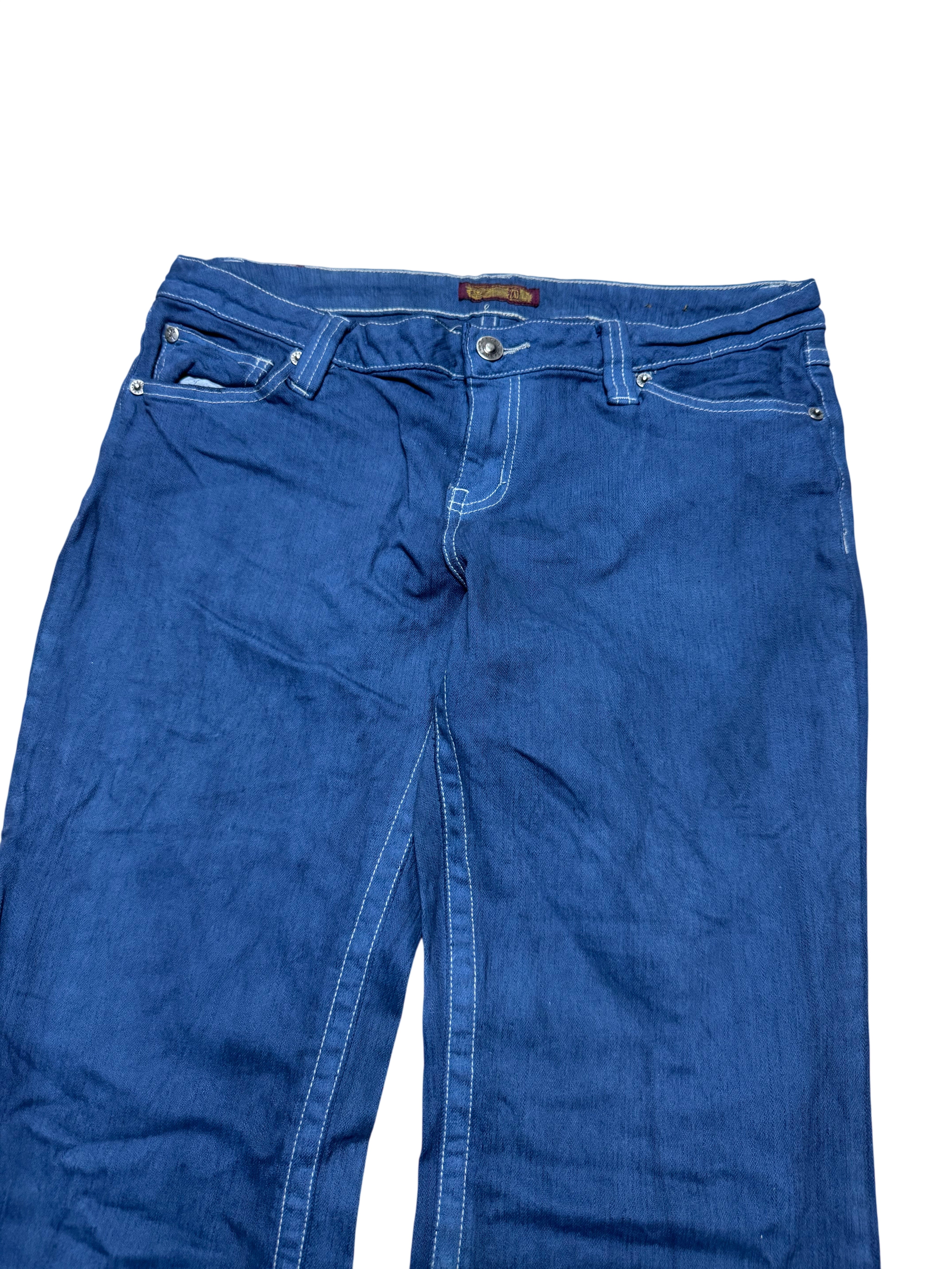 Y2K BOOTCUT WOMEN LOW WAIST JEANS (357)